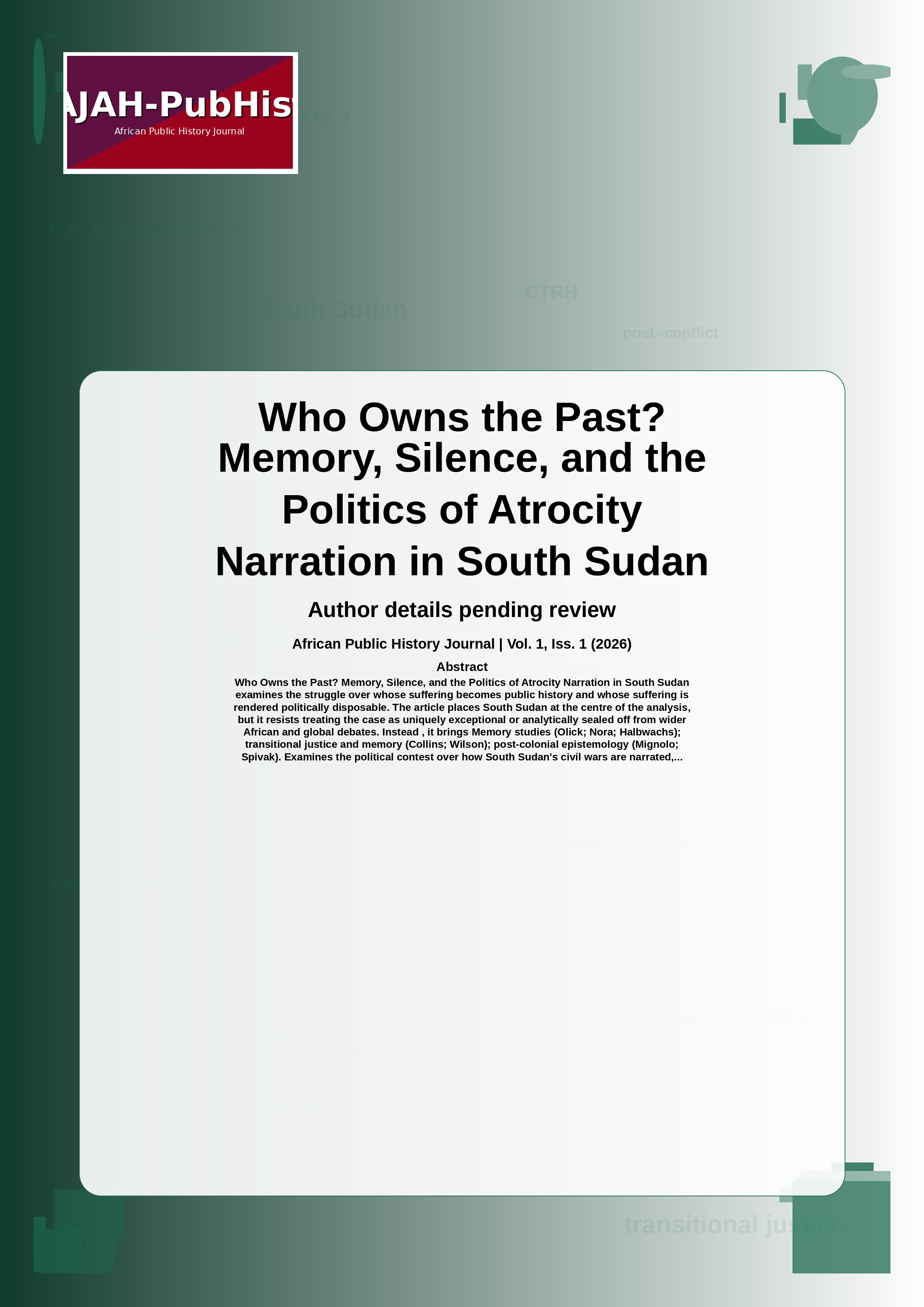 Article cover