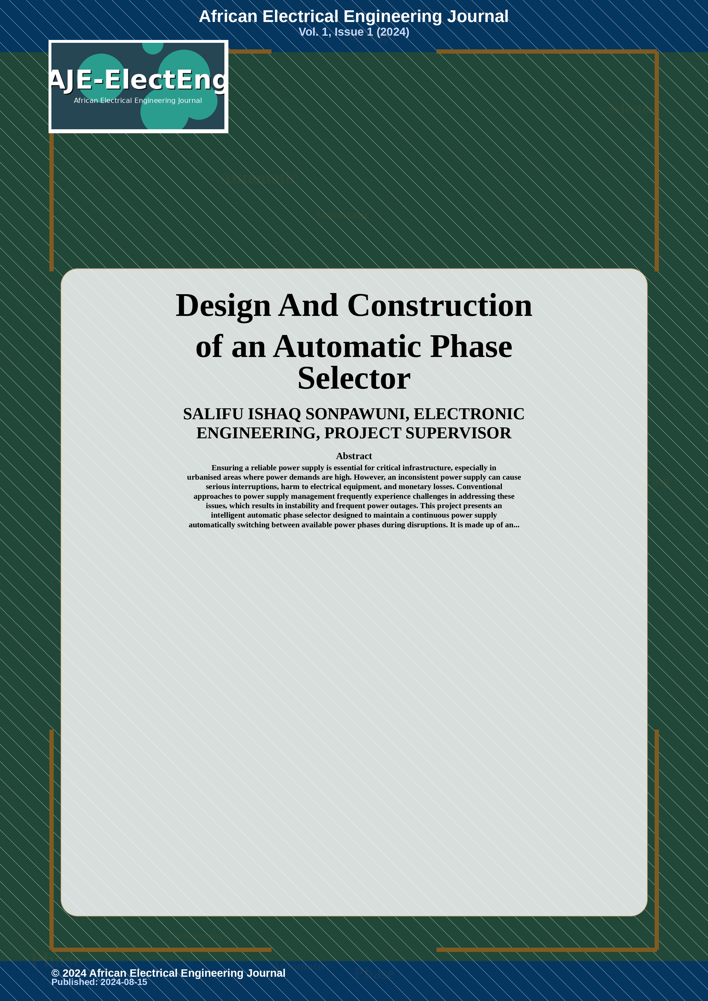 Article cover