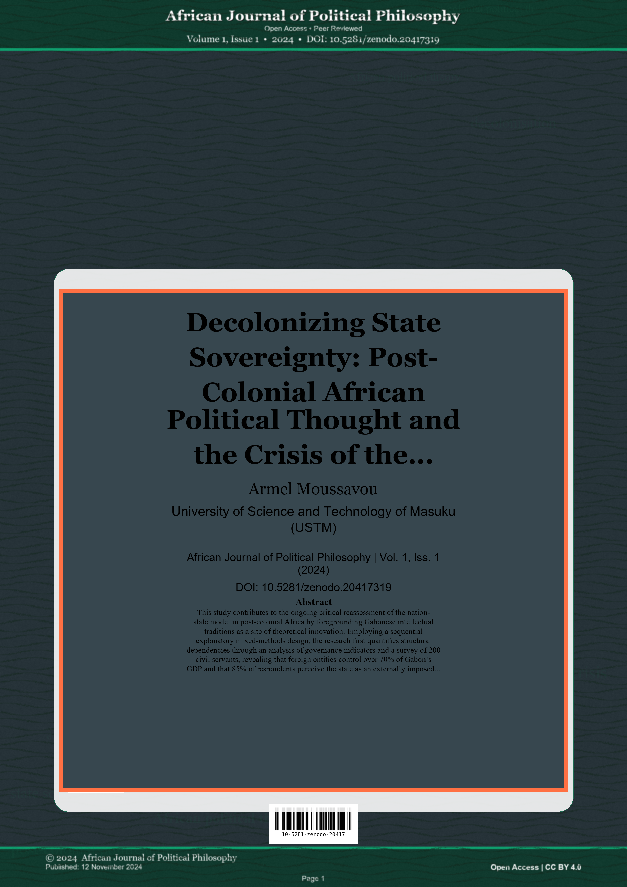 Article cover