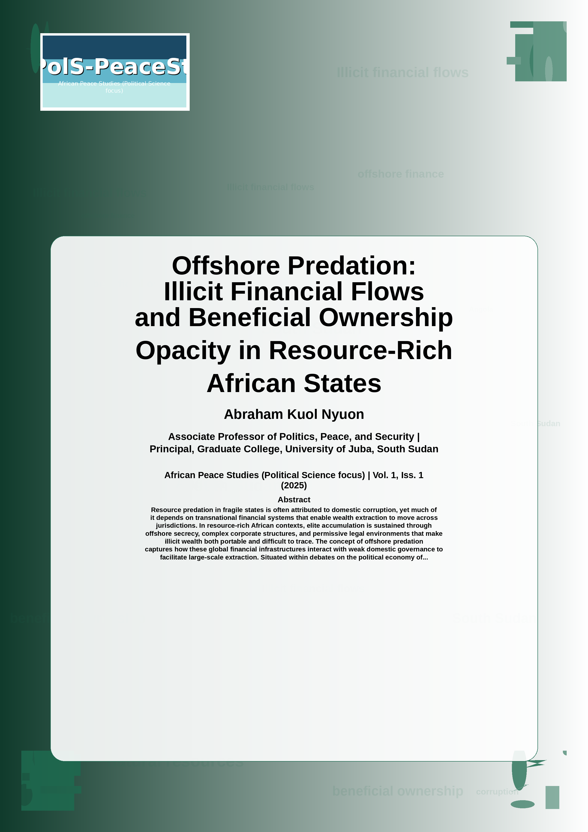 Article cover