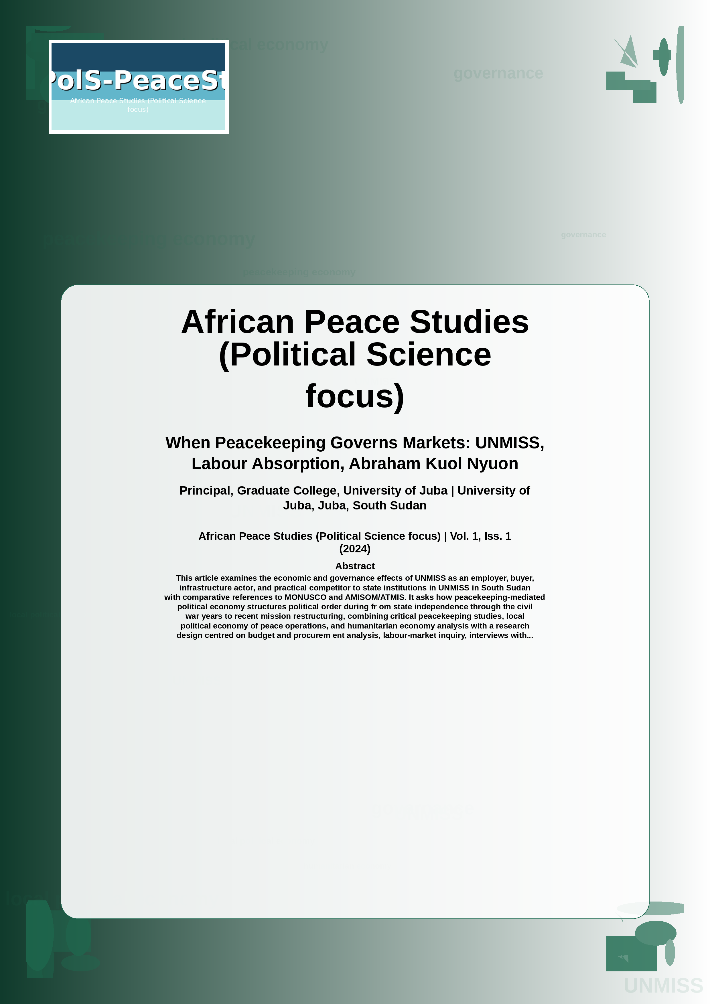 Article cover