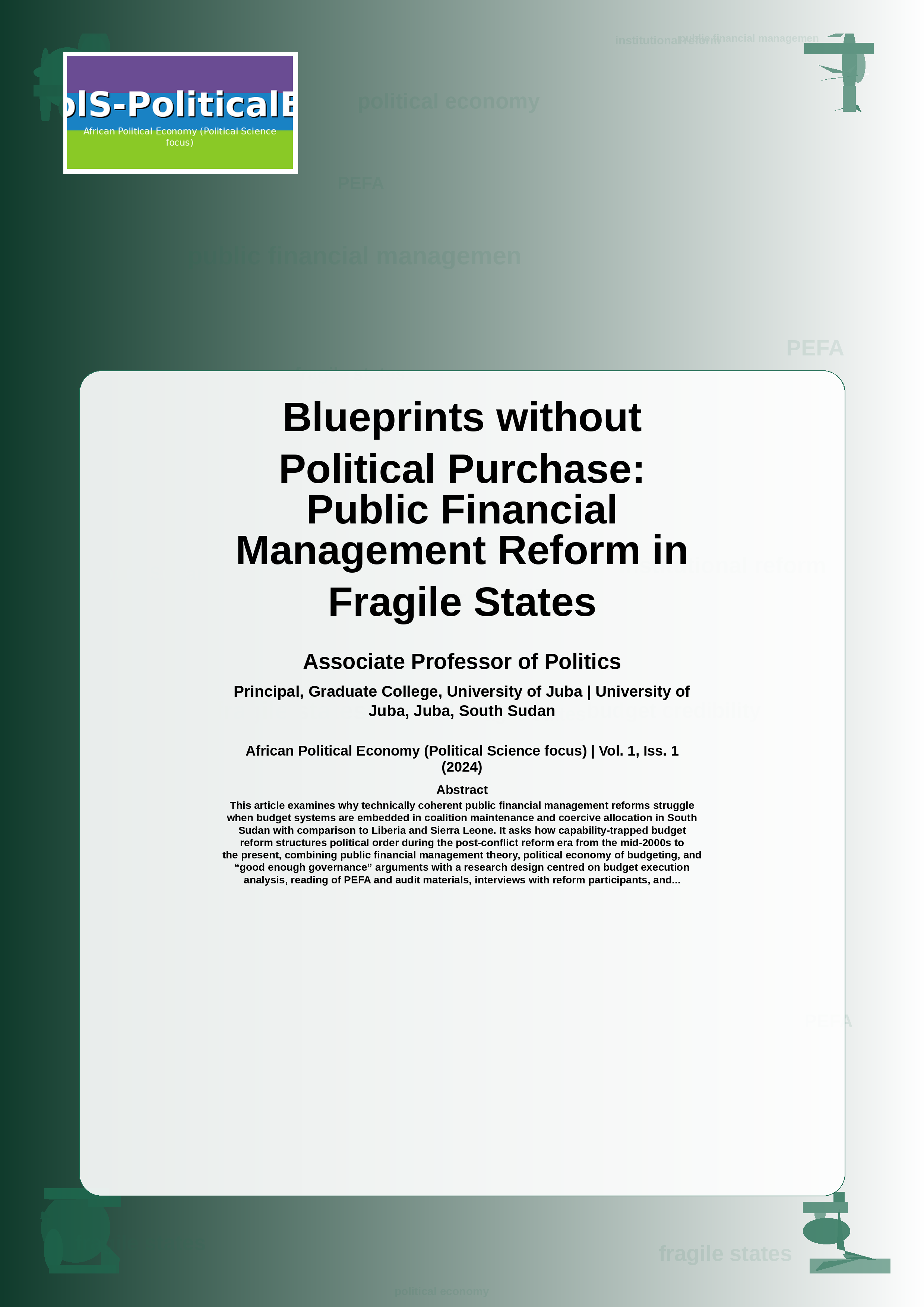Article cover