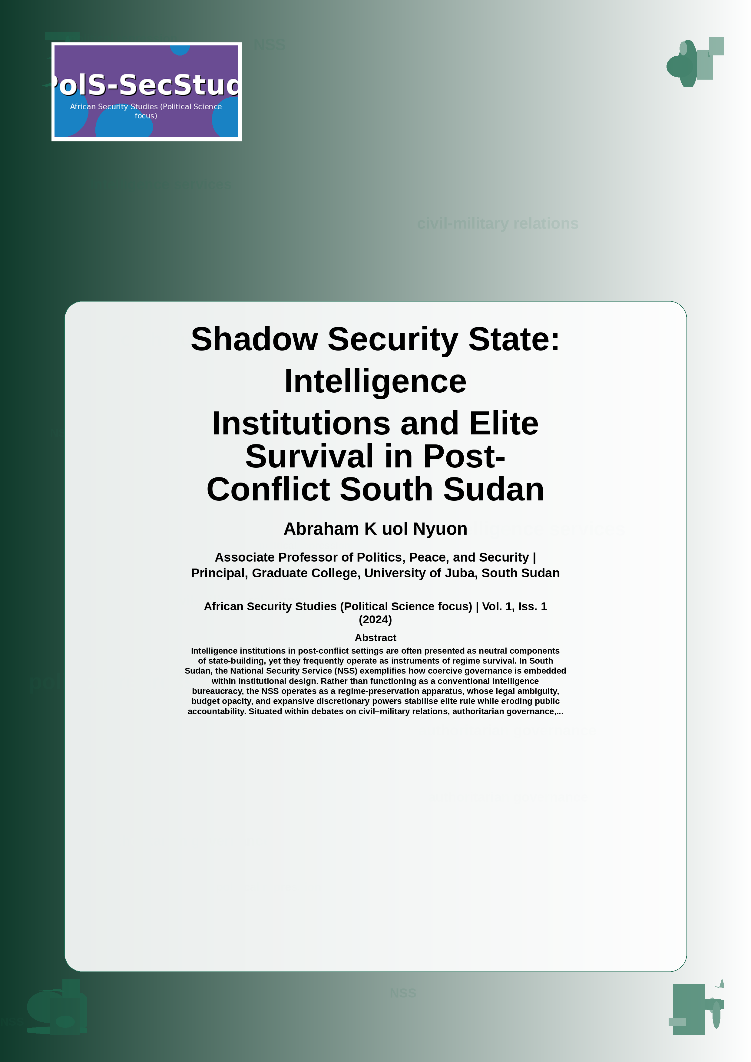 Article cover