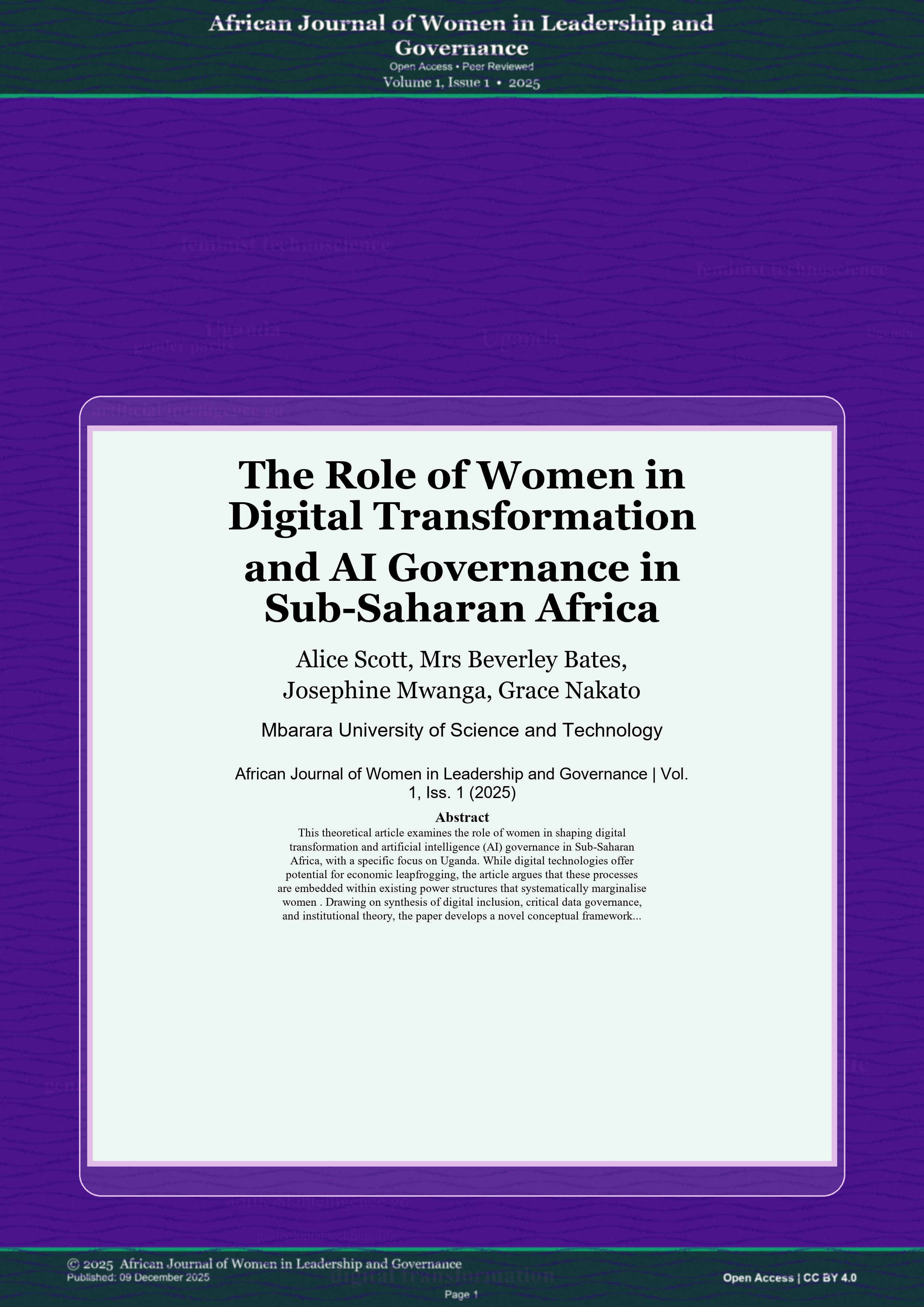 Article cover
