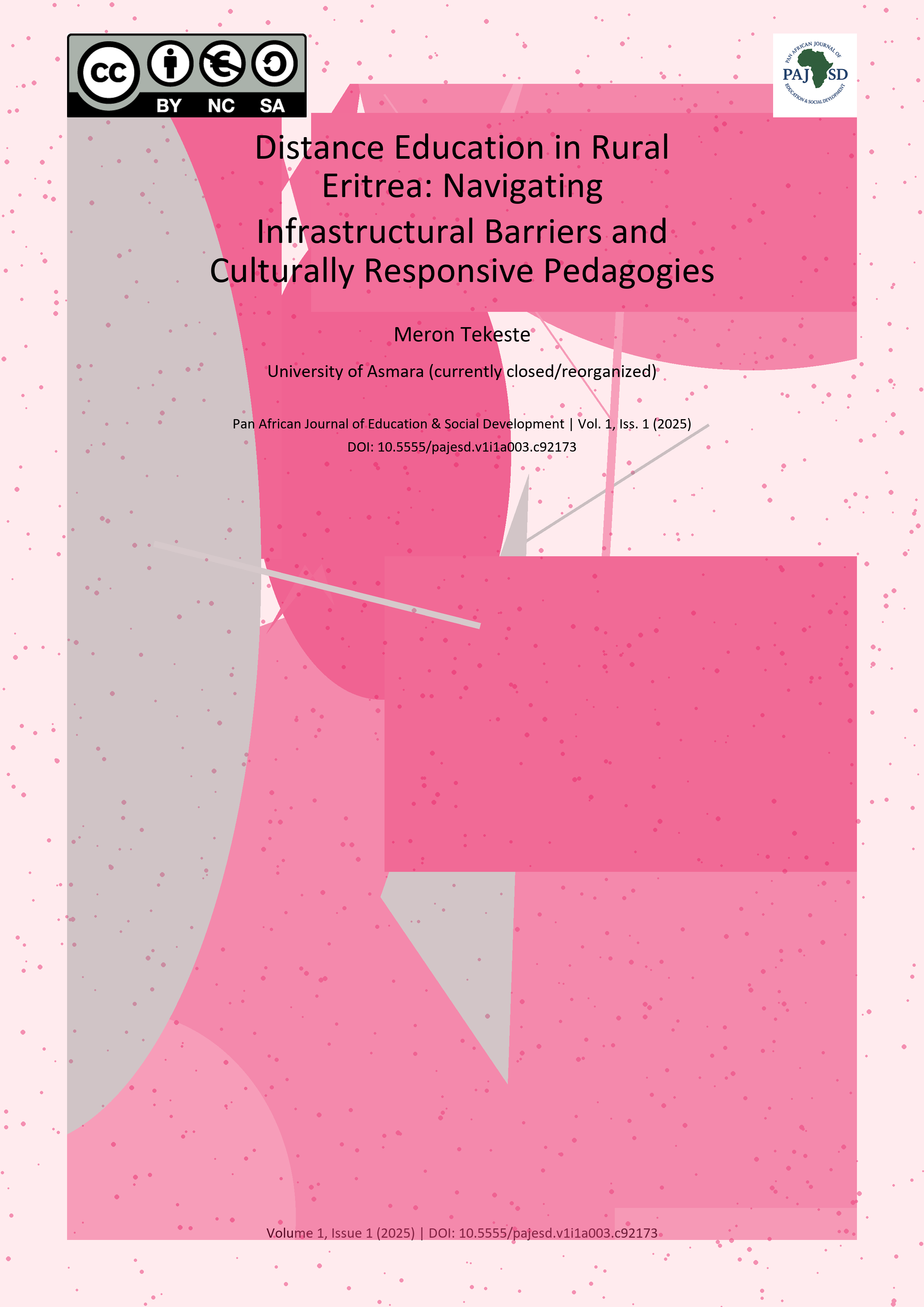 Cover image for: Distance Education in Rural Eritrea