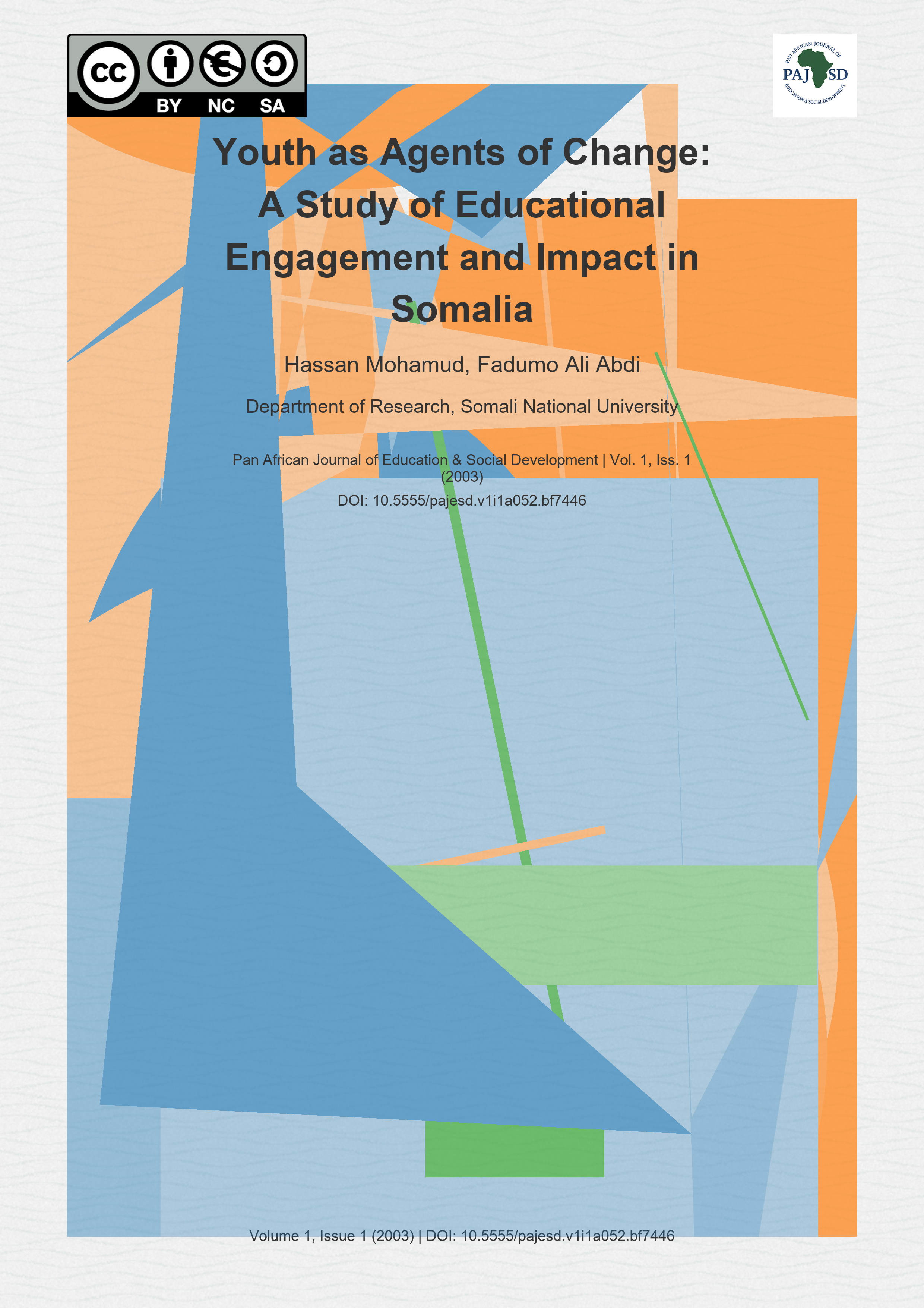 Cover image for: Youth as Agents of Change