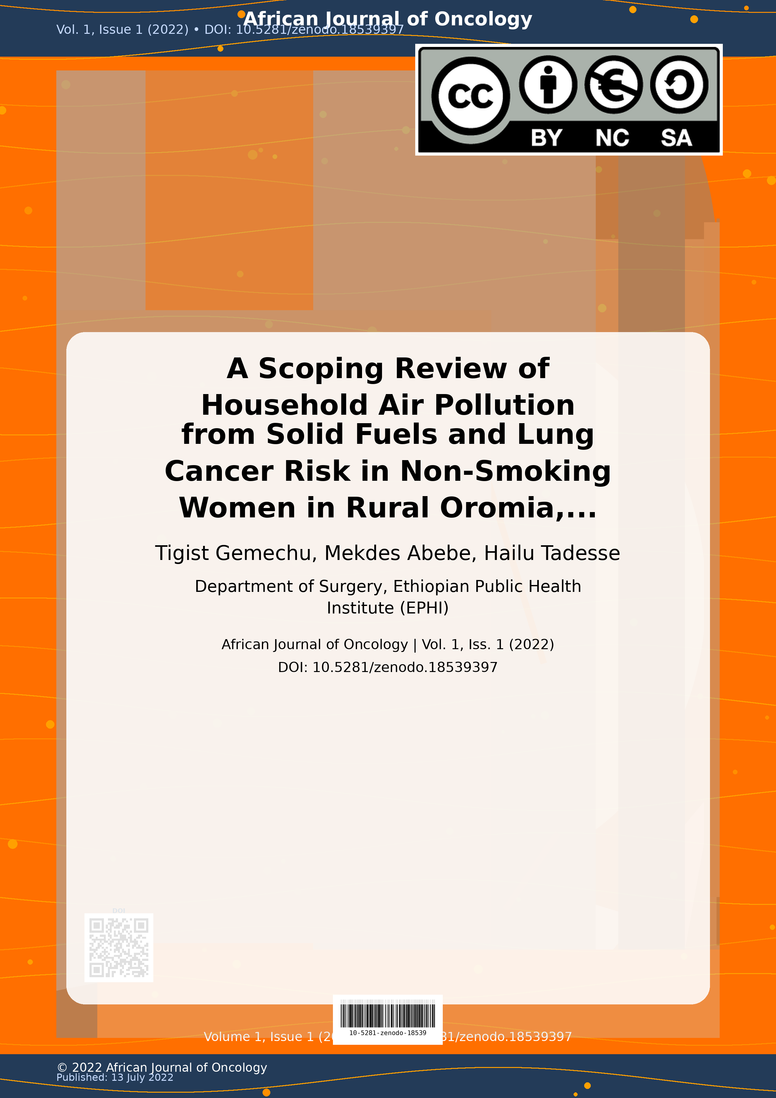 Cover image for: A Scoping Review of Household Air Pollution from Solid Fuels