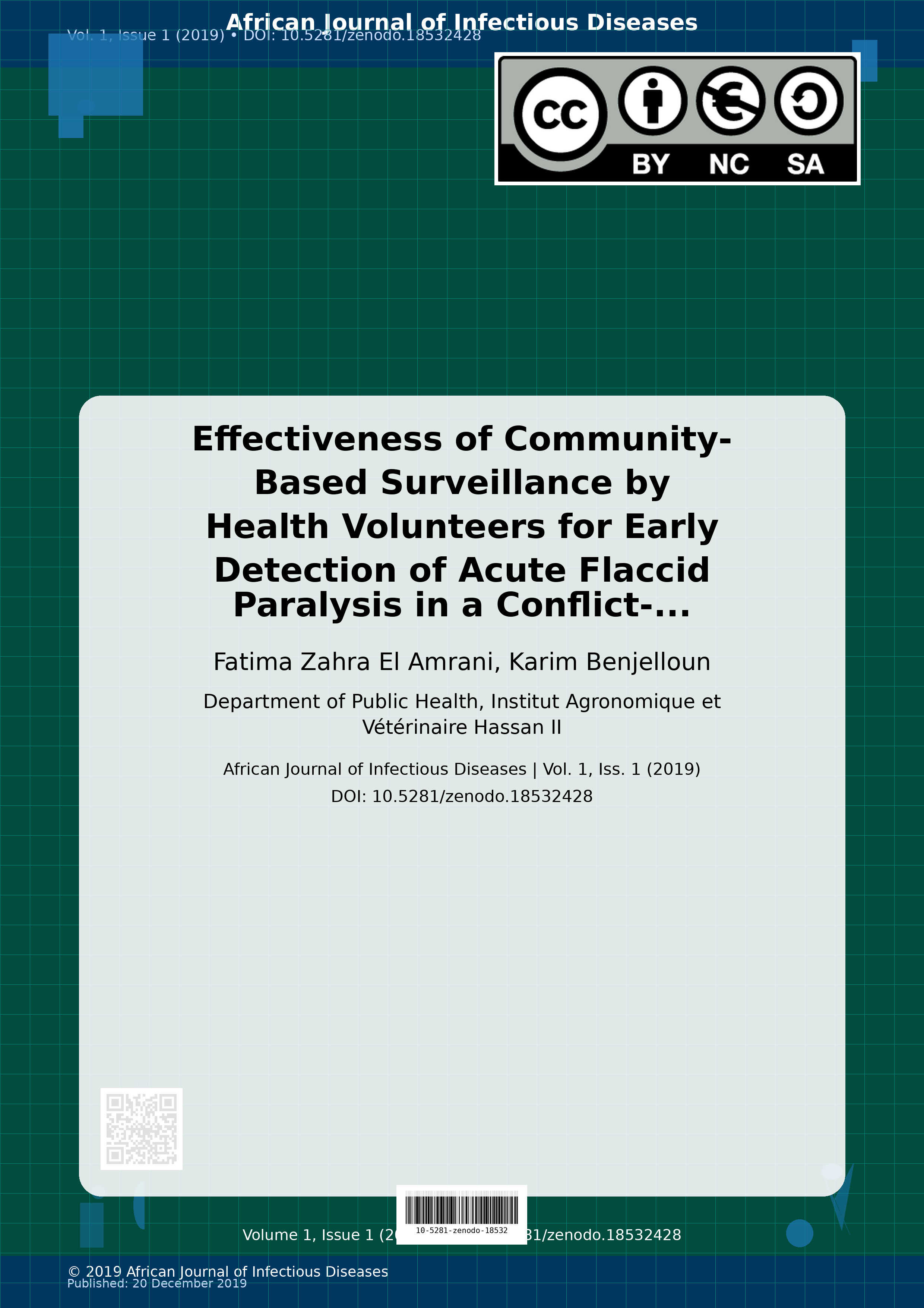 Cover image for: Effectiveness of Community-Based Surveillance by Health Volu