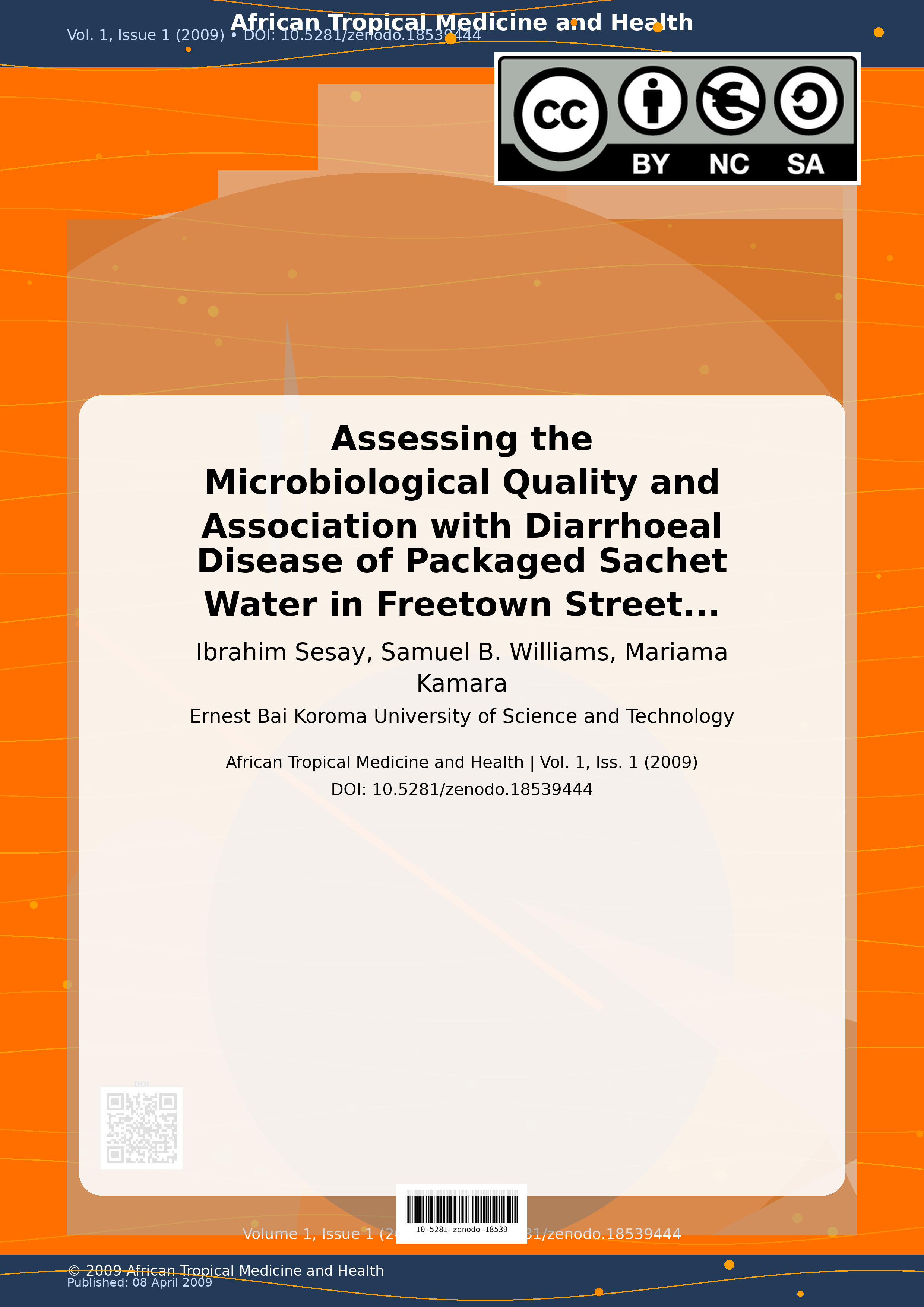 Cover image for: Assessing the Microbiological Quality and Association with D