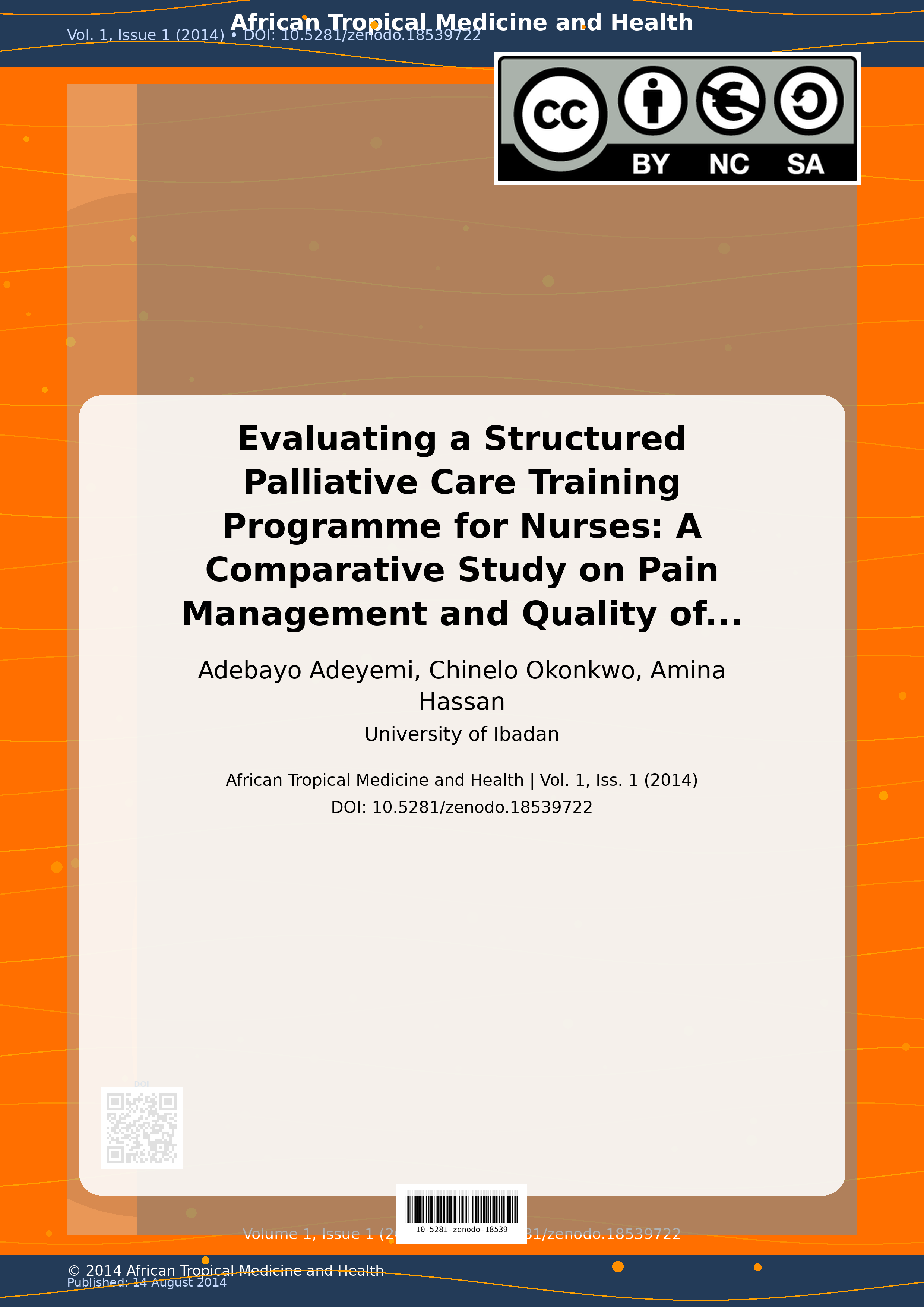 Cover image for: Evaluating a Structured Palliative Care Training Programme f
