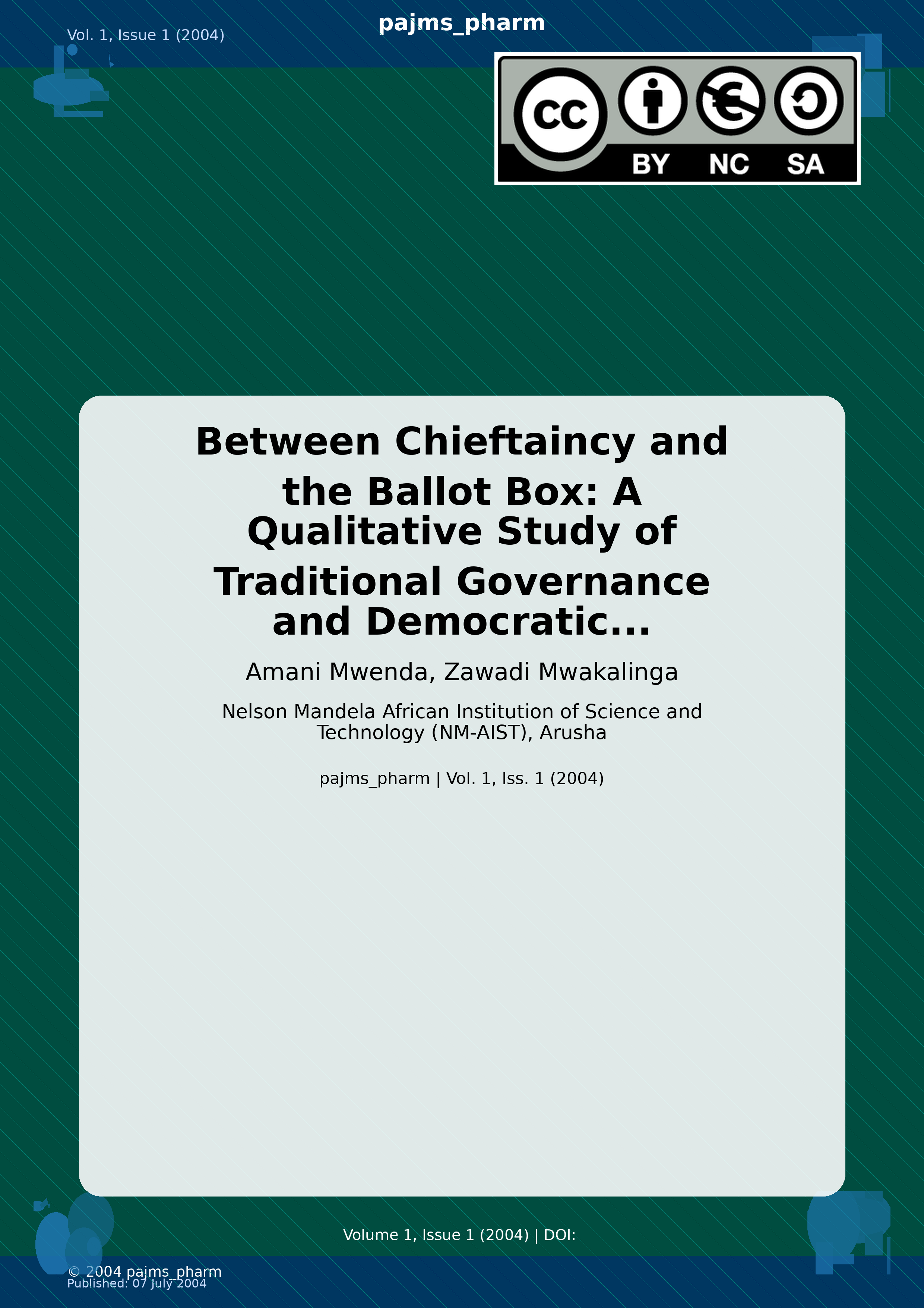 Cover image for: Between Chieftaincy and the Ballot Box