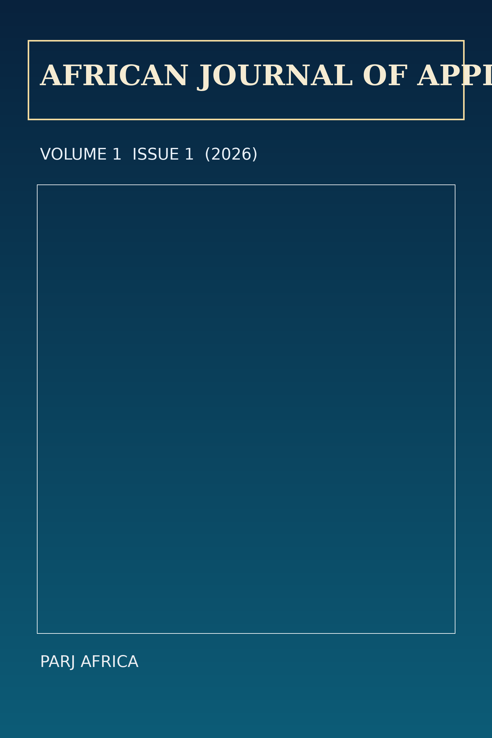 Vol. 1 No. 1 (2026) cover