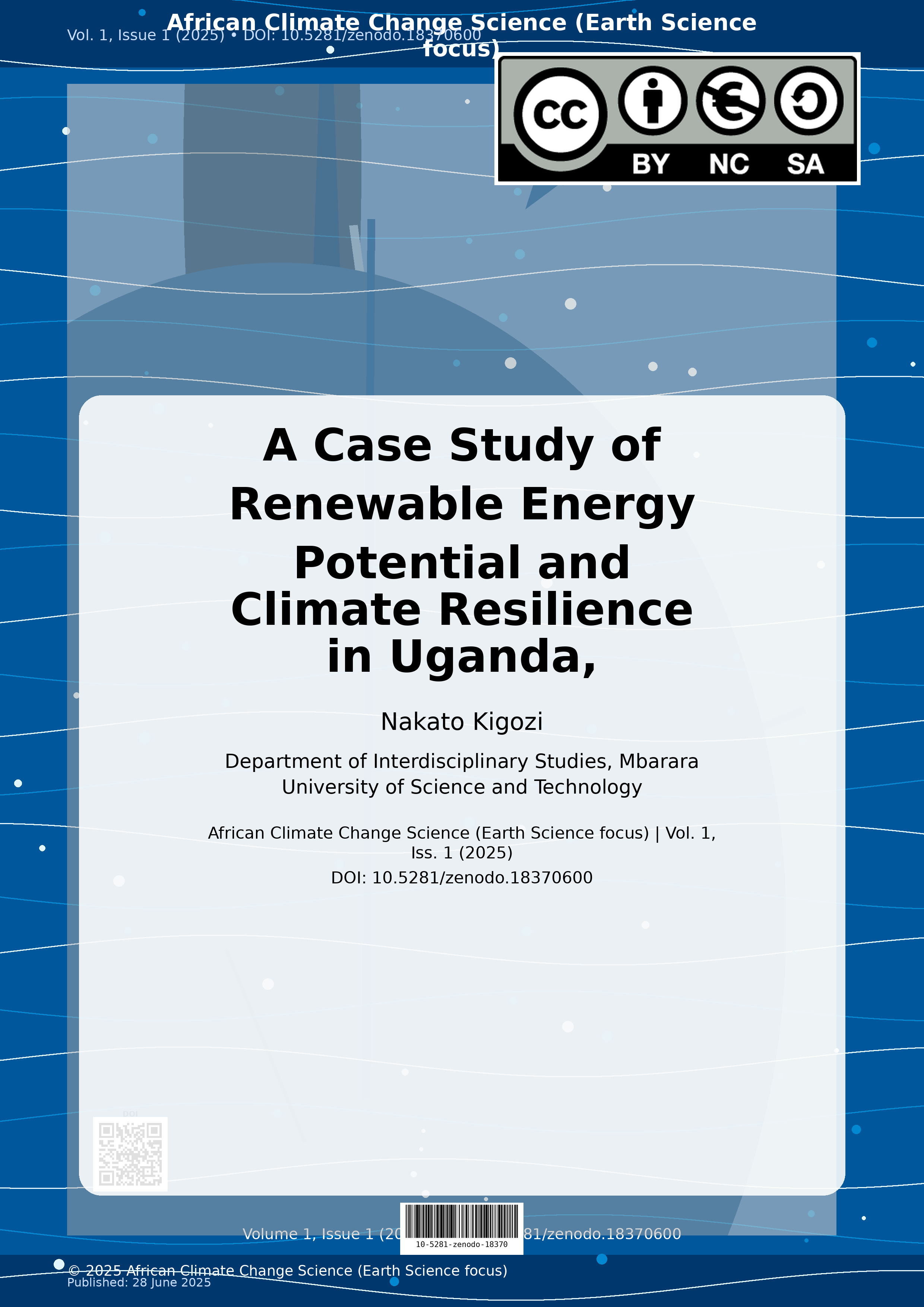 Cover image for: A Case Study of Renewable Energy Potential and Climate Resil