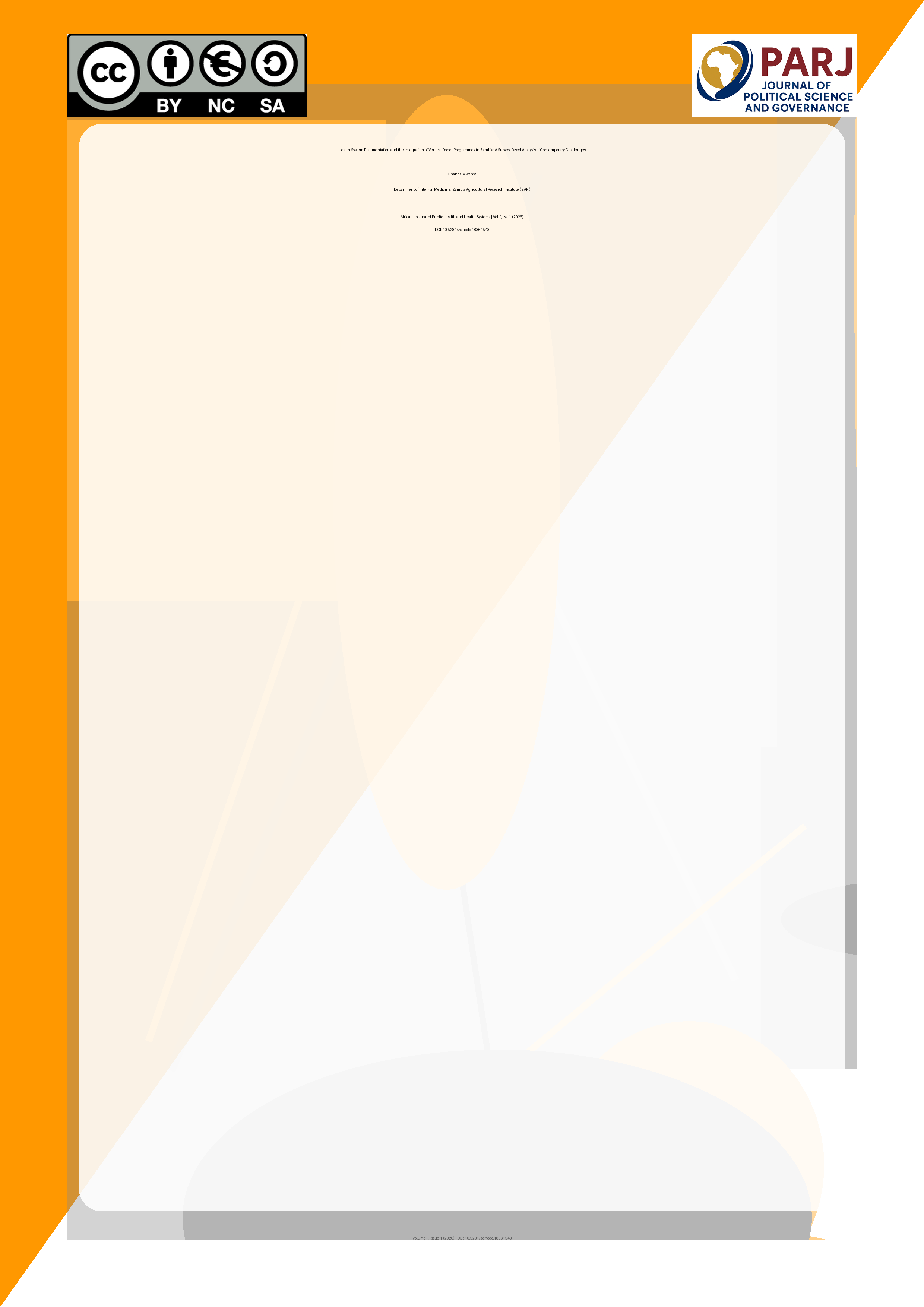 Cover image for: Health System Fragmentation and the Integration of Vertical 