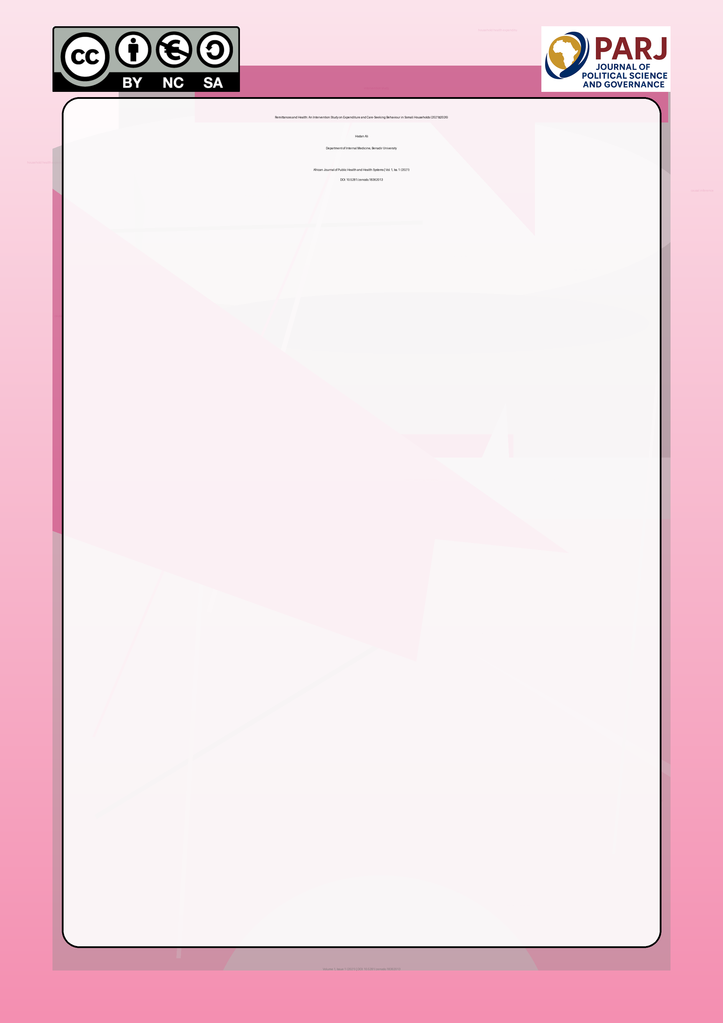 Cover image for: Remittances and Health