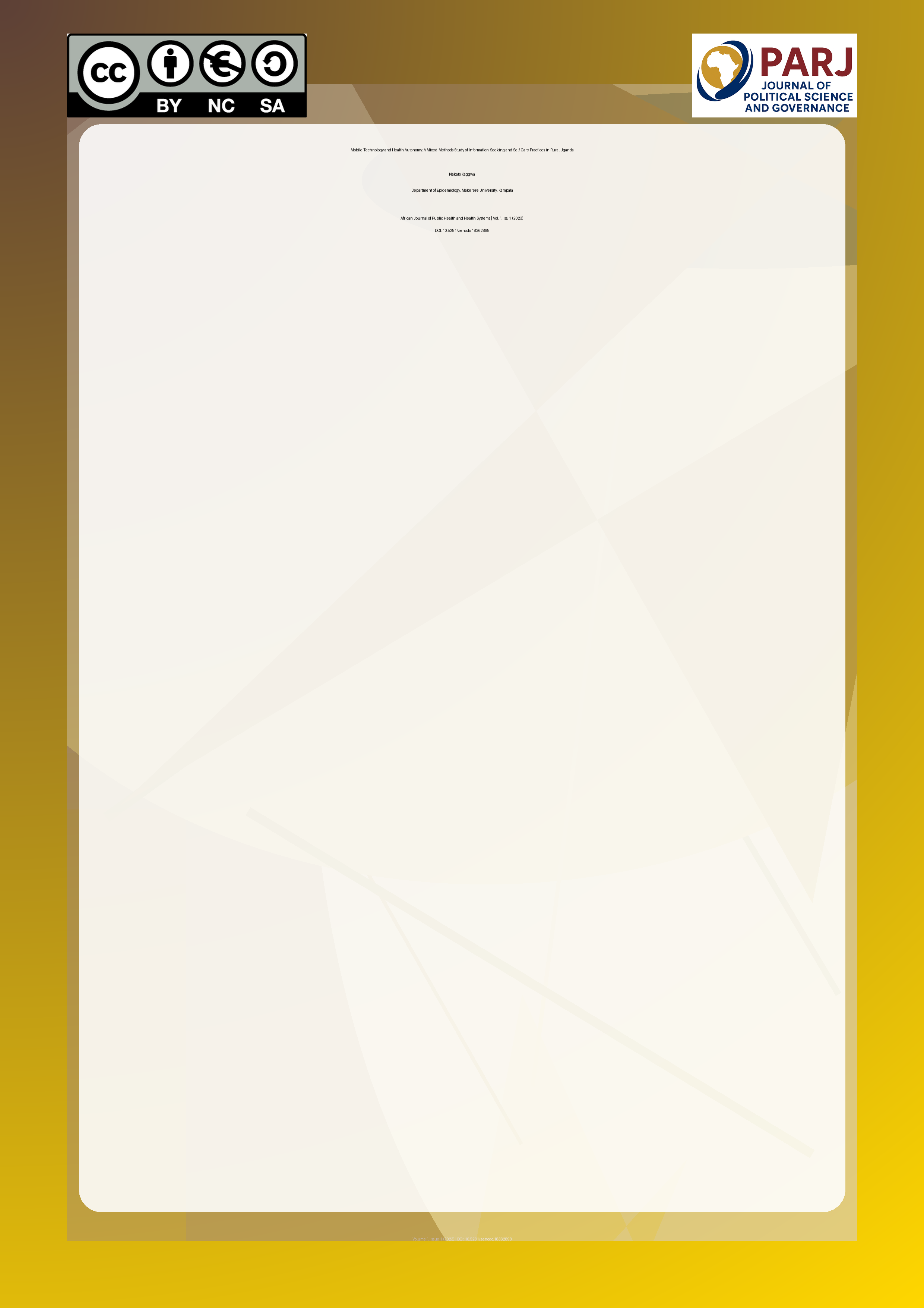 Cover image for: Mobile Technology and Health Autonomy