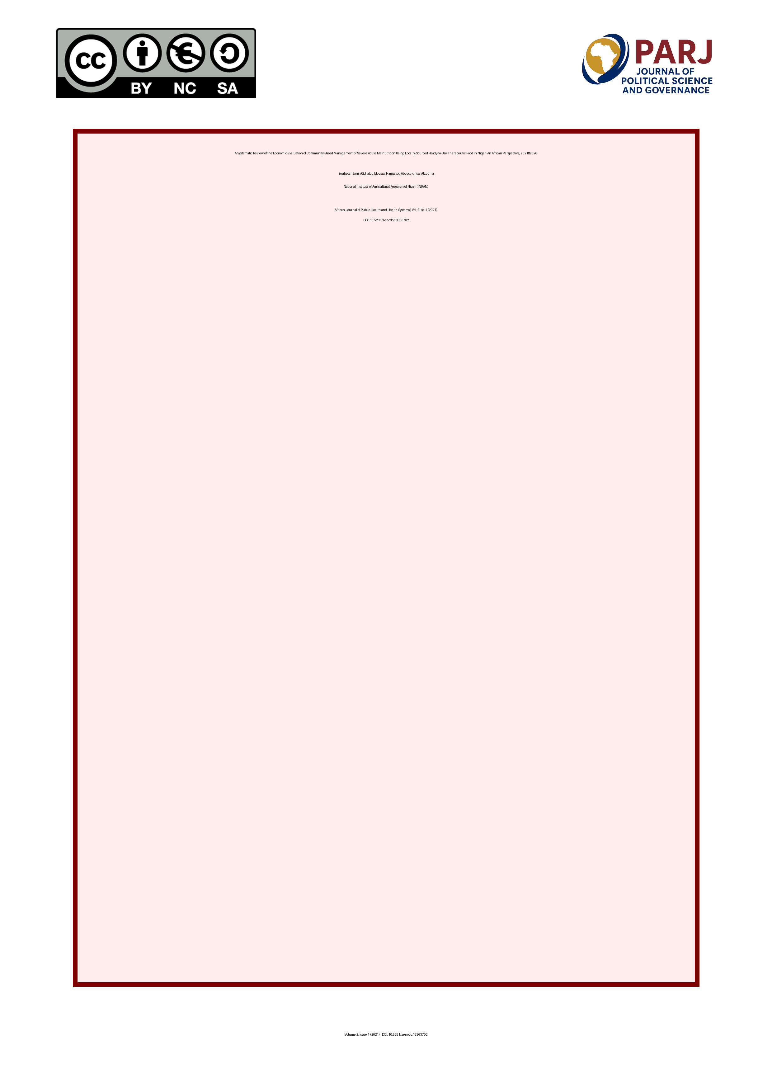 Cover image for: A Systematic Review of the Economic Evaluation of Community-