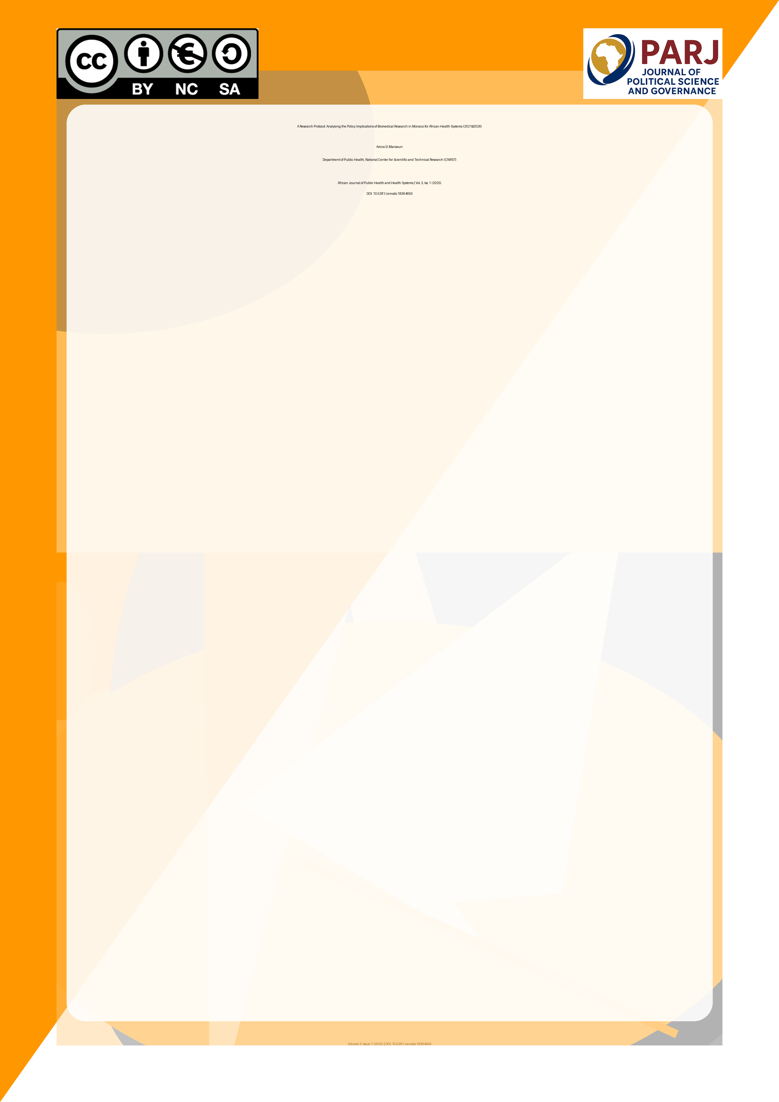 Cover image for: A Research Protocol