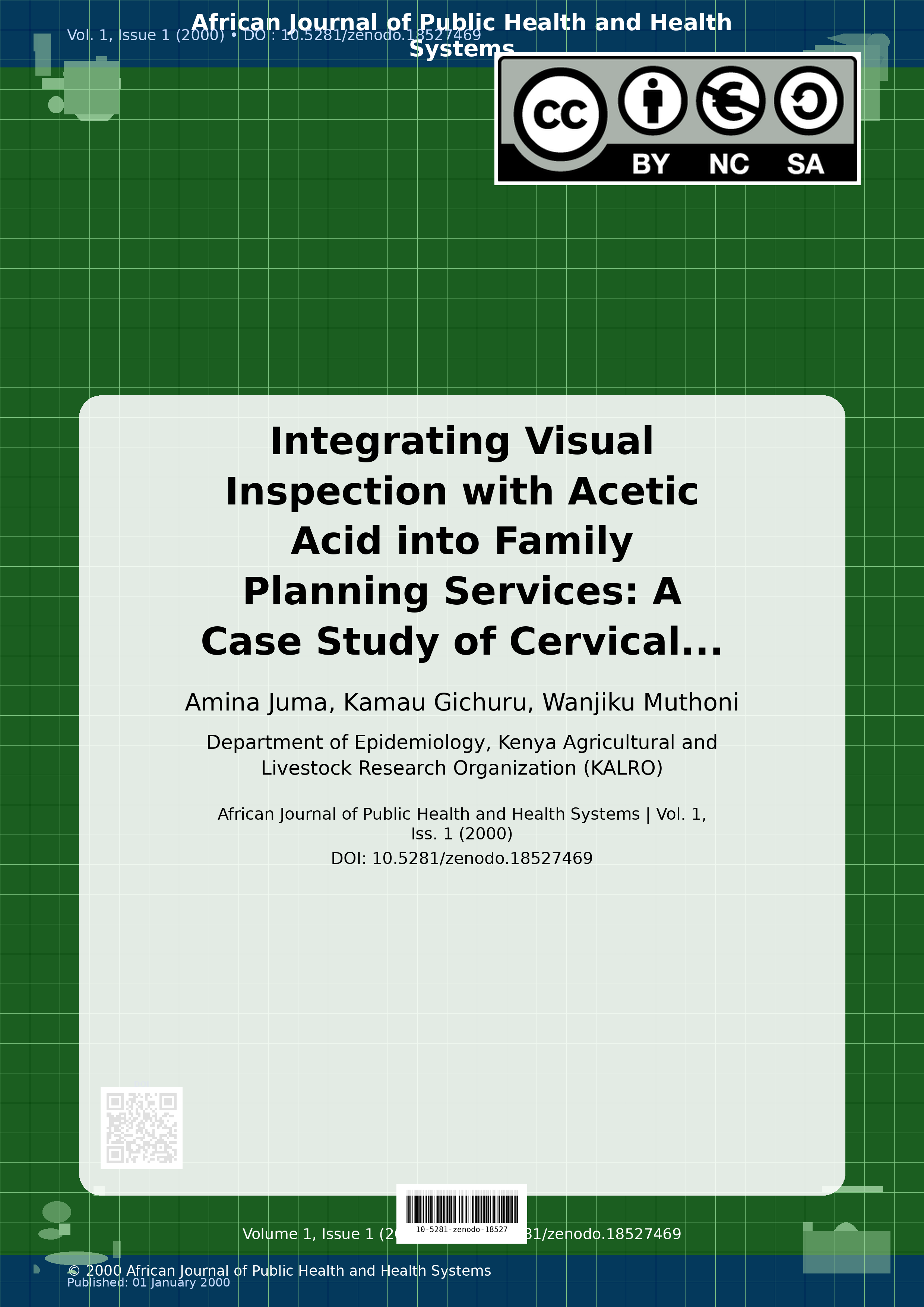 Cover image for: Integrating Visual Inspection with Acetic Acid into Family P