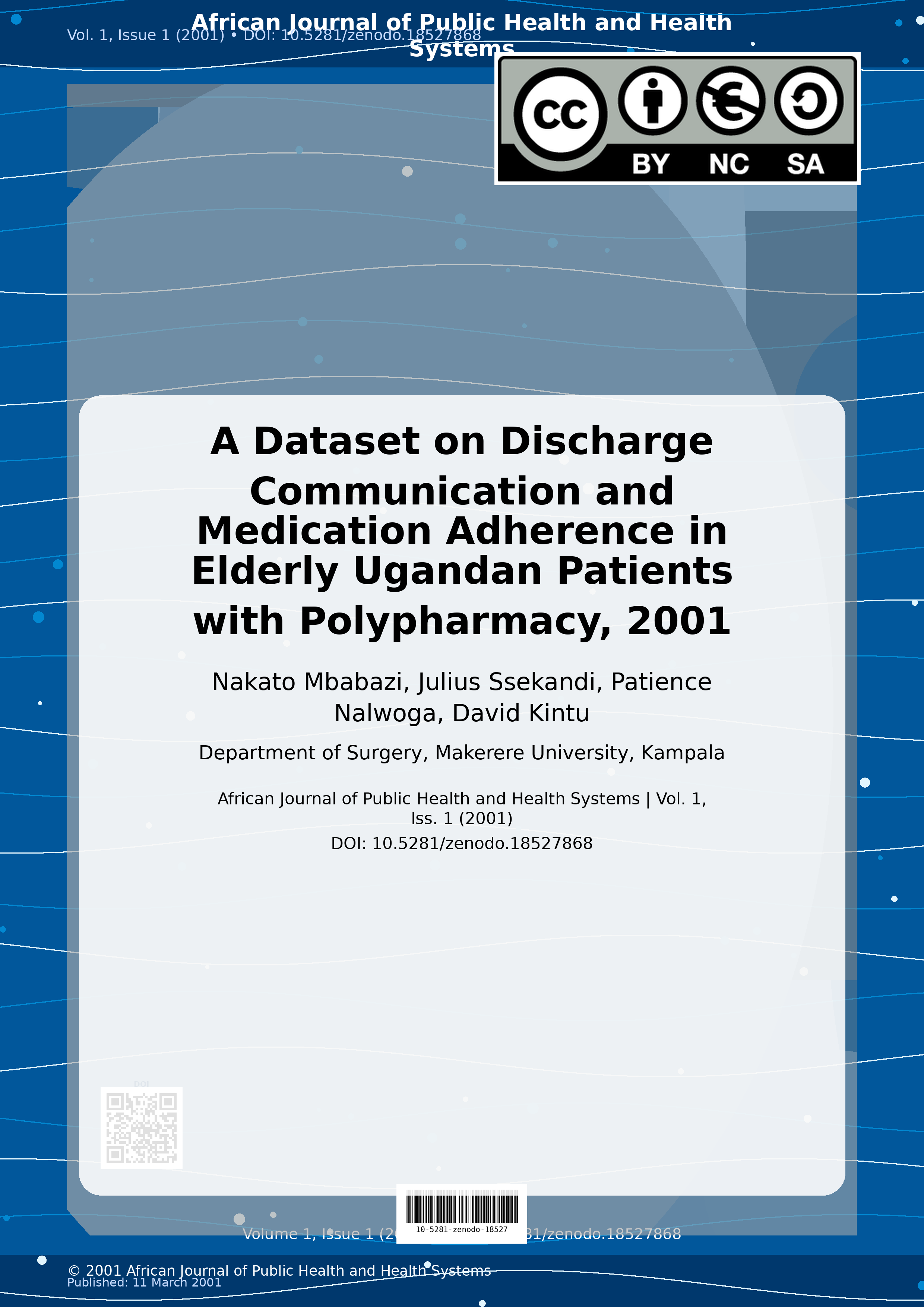 Cover image for: A Dataset on Discharge Communication and Medication Adherenc