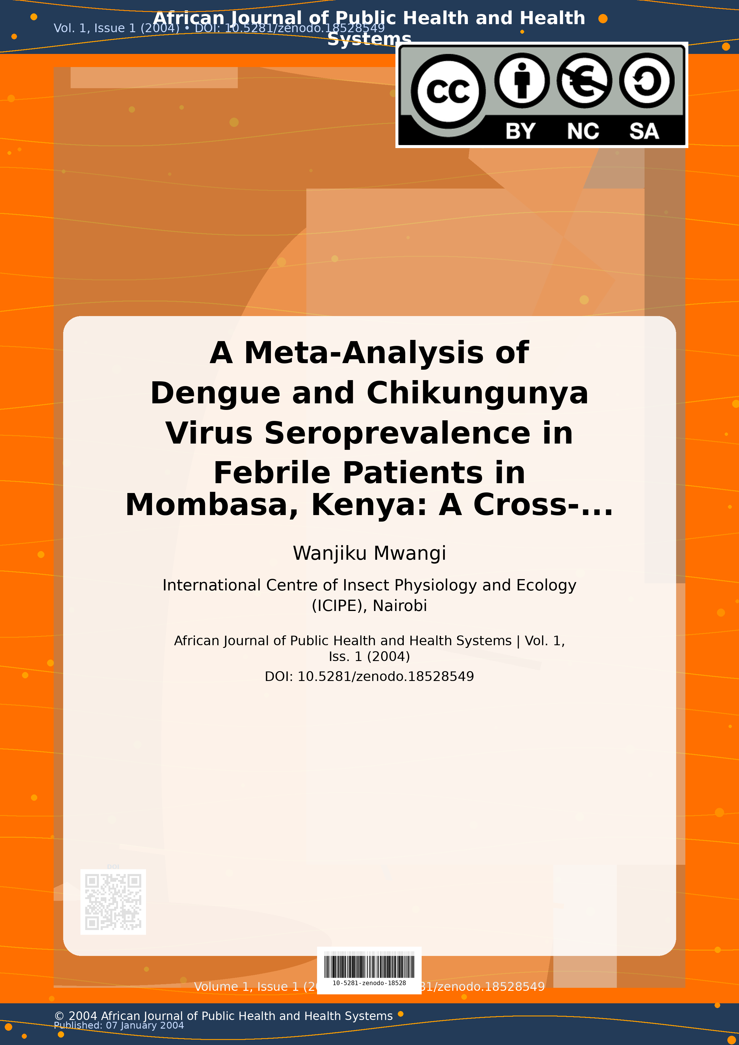 Cover image for: A Meta-Analysis of Dengue and Chikungunya Virus Seroprevalen