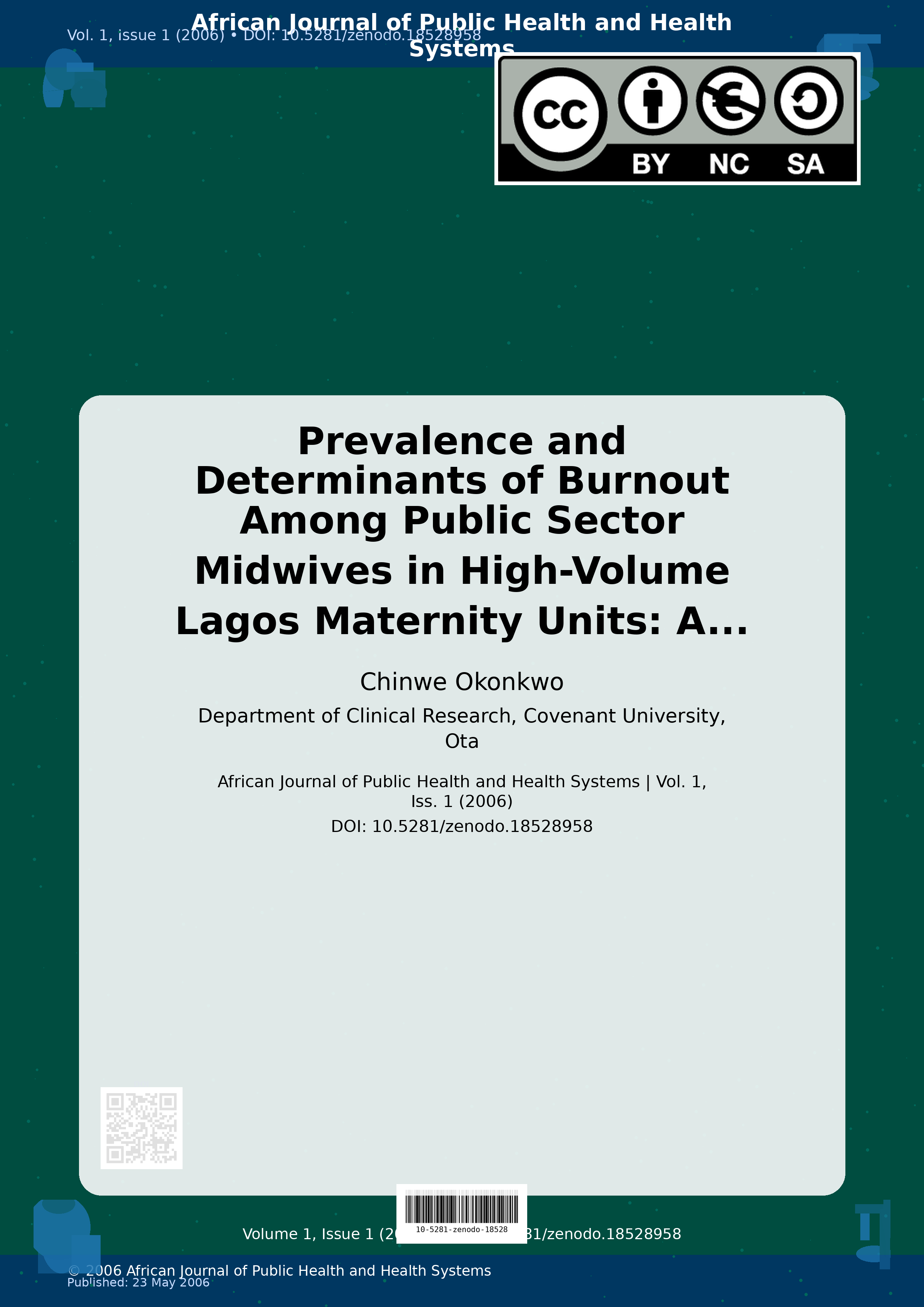 Cover image for: Prevalence and Determinants of Burnout Among Public Sector M