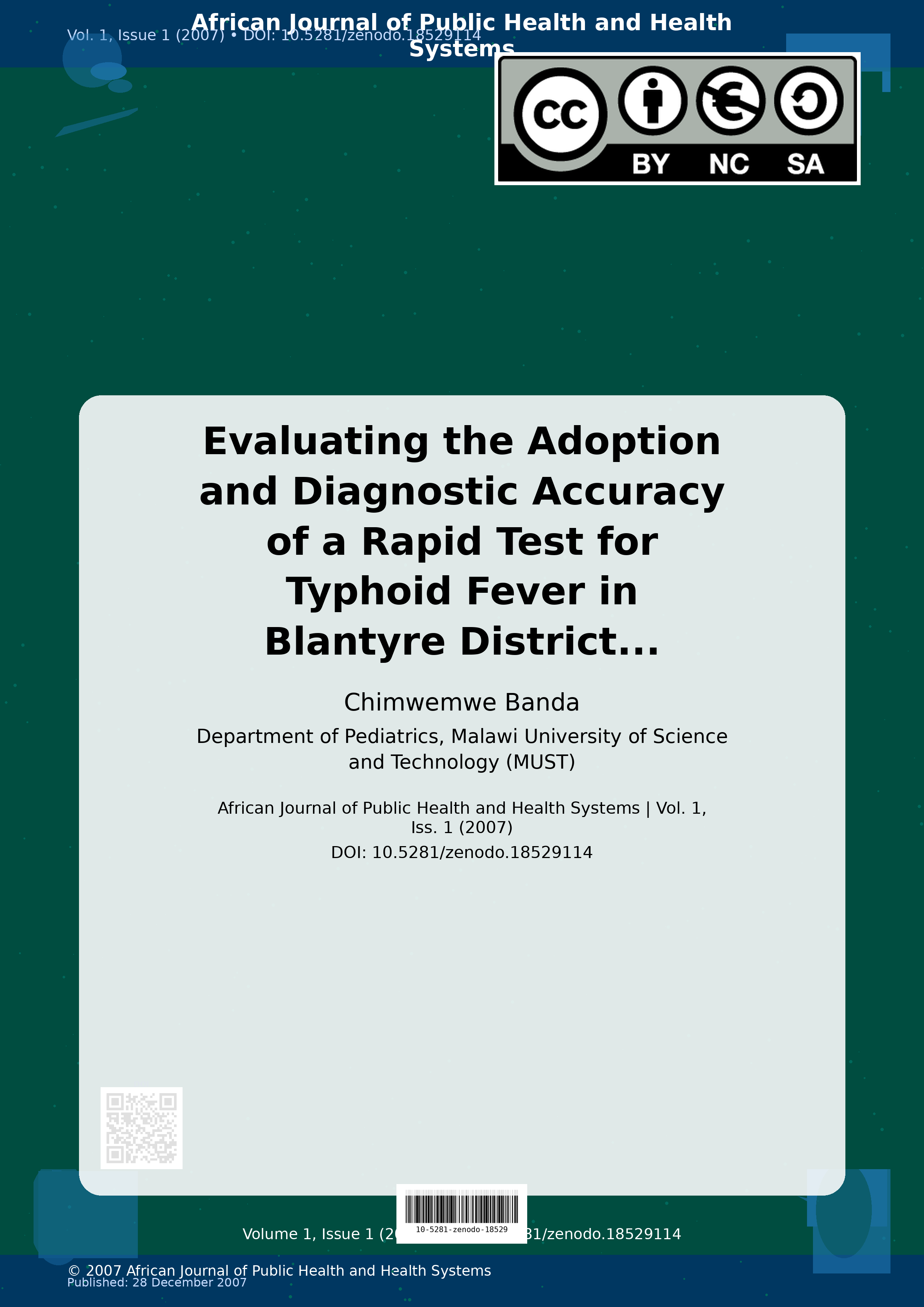 Cover image for: Evaluating the Adoption and Diagnostic Accuracy of a Rapid T