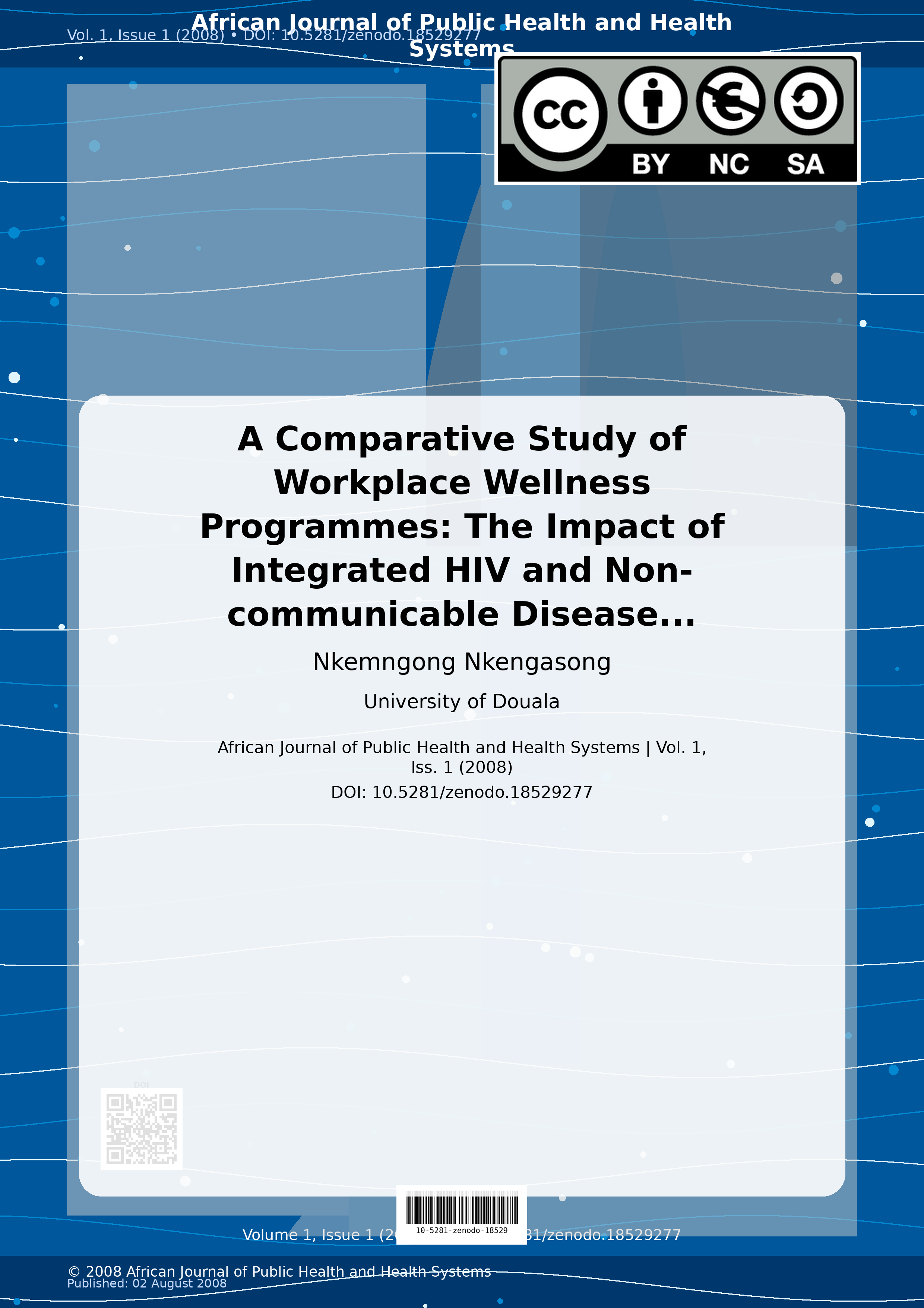 Cover image for: A Comparative Study of Workplace Wellness Programmes