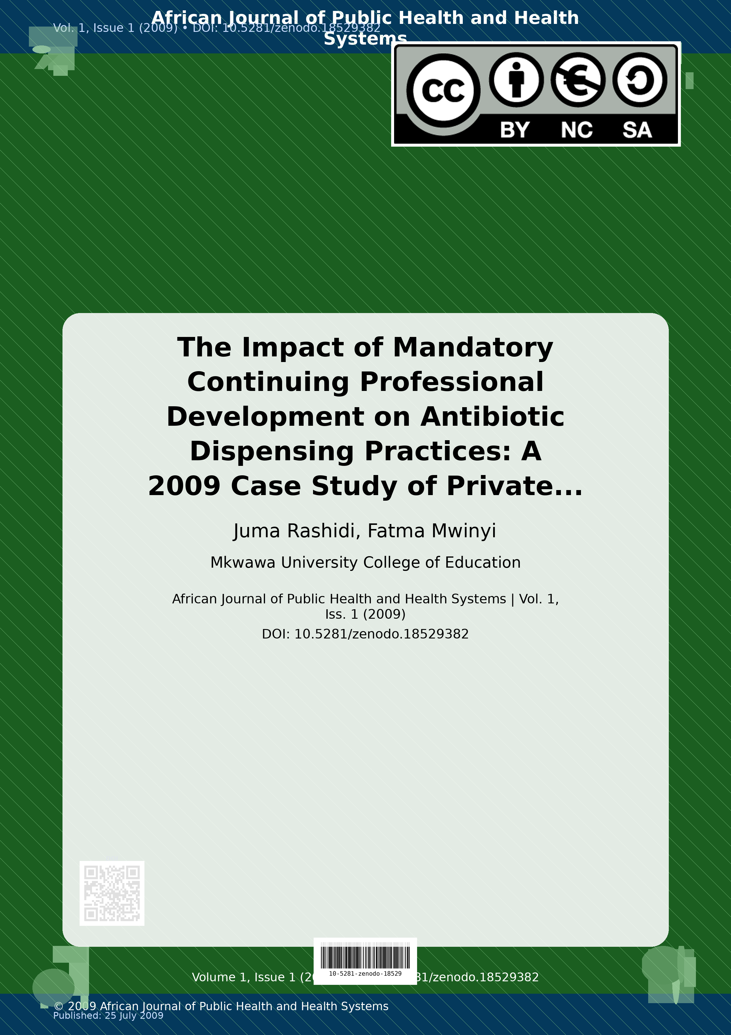Cover image for: The Impact of Mandatory Continuing Professional Development 