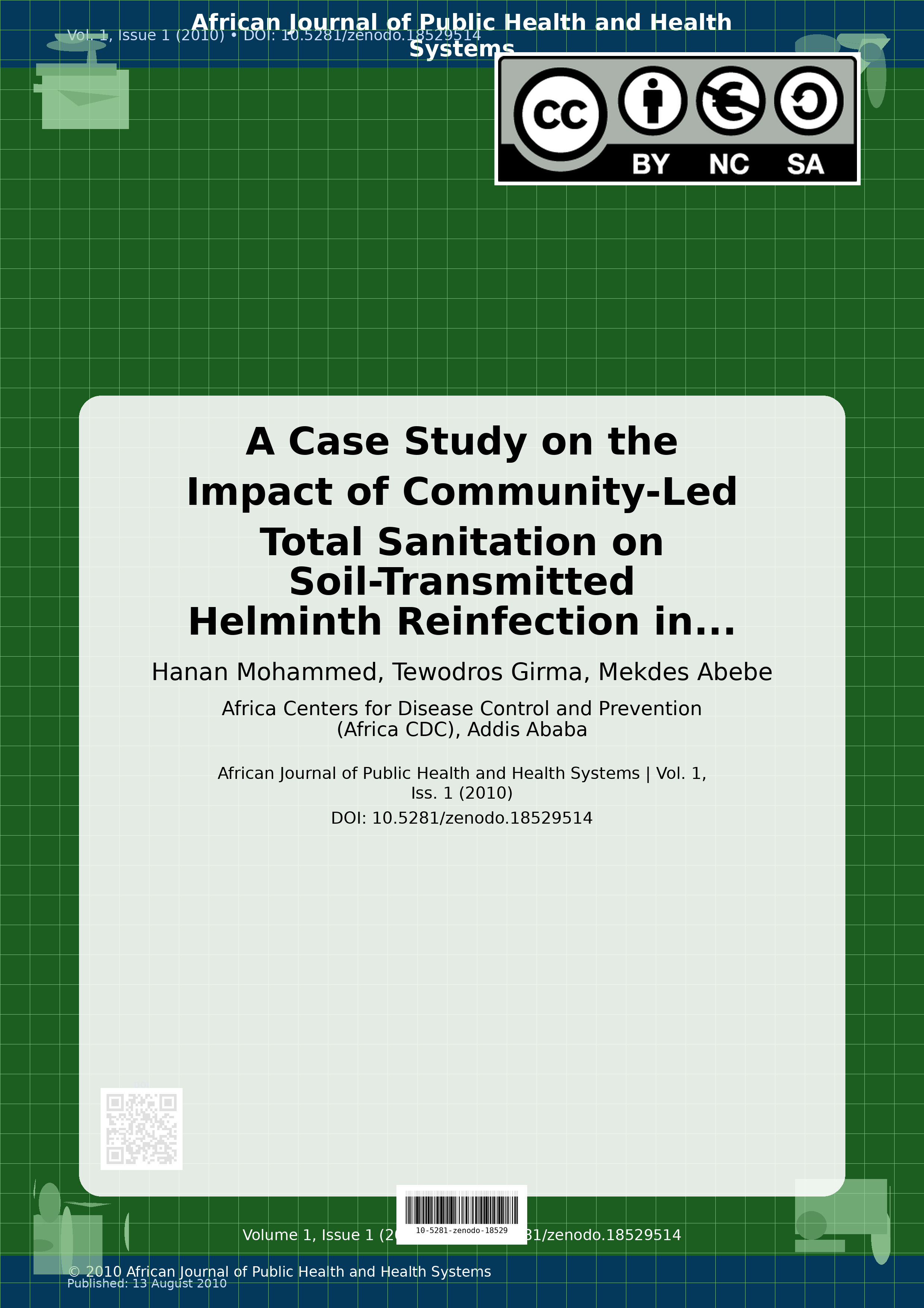 Cover image for: A Case Study on the Impact of Community-Led Total Sanitation