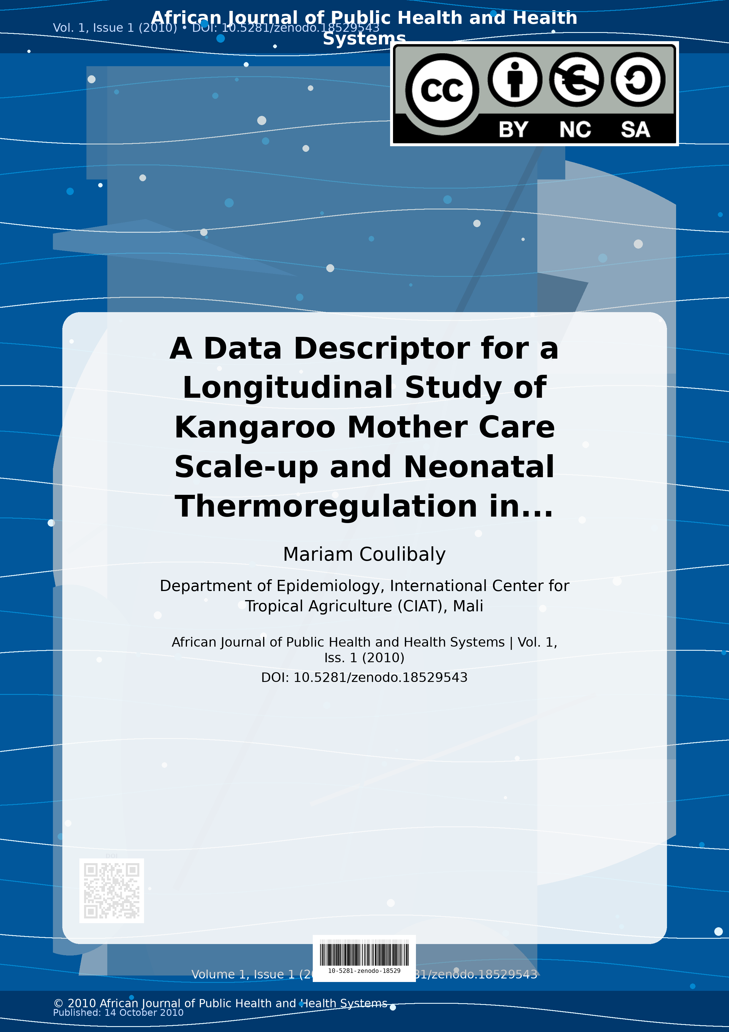 Cover image for: A Data Descriptor for a Longitudinal Study of Kangaroo Mothe