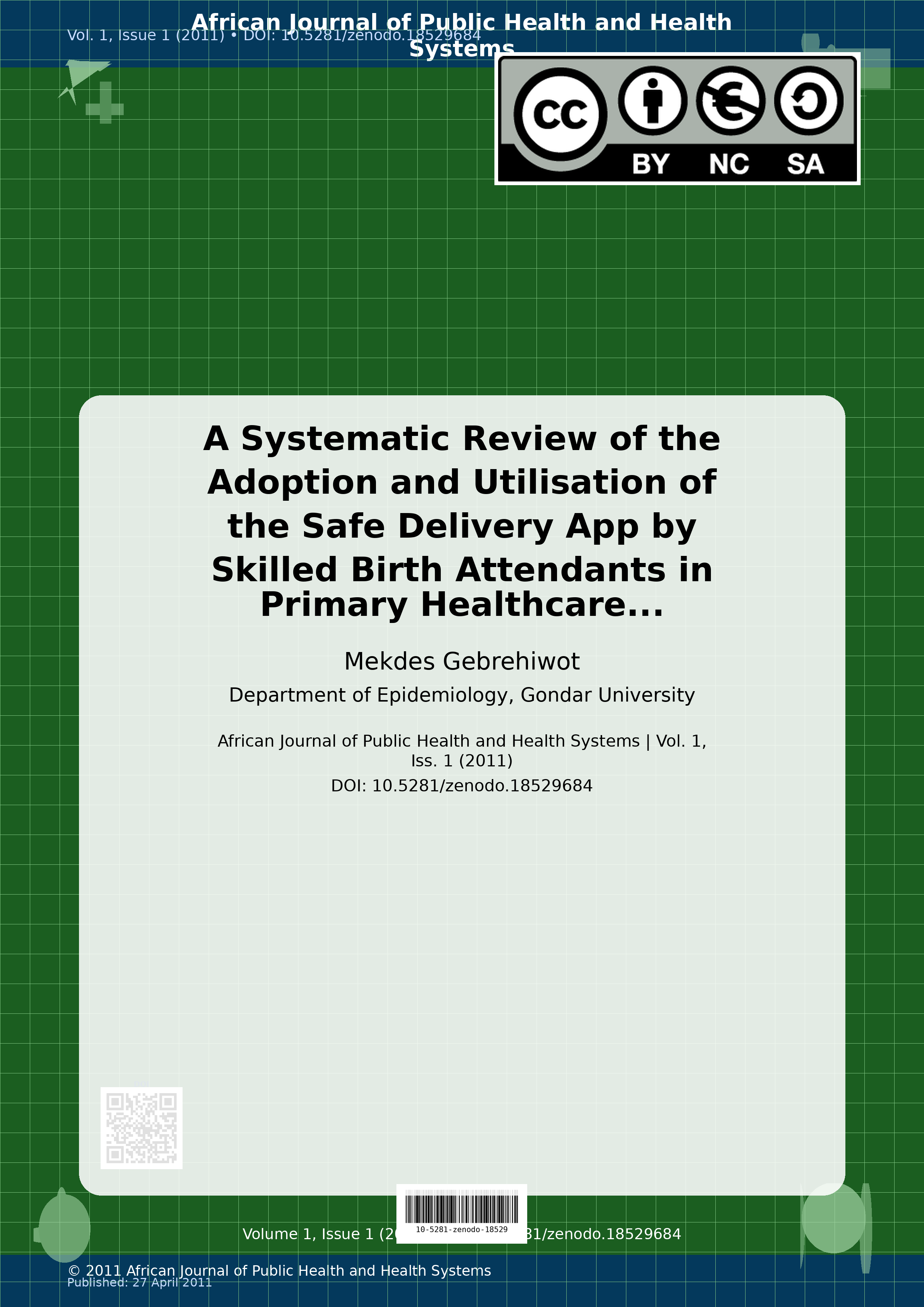 Cover image for: A Systematic Review of the Adoption and Utilisation of the S