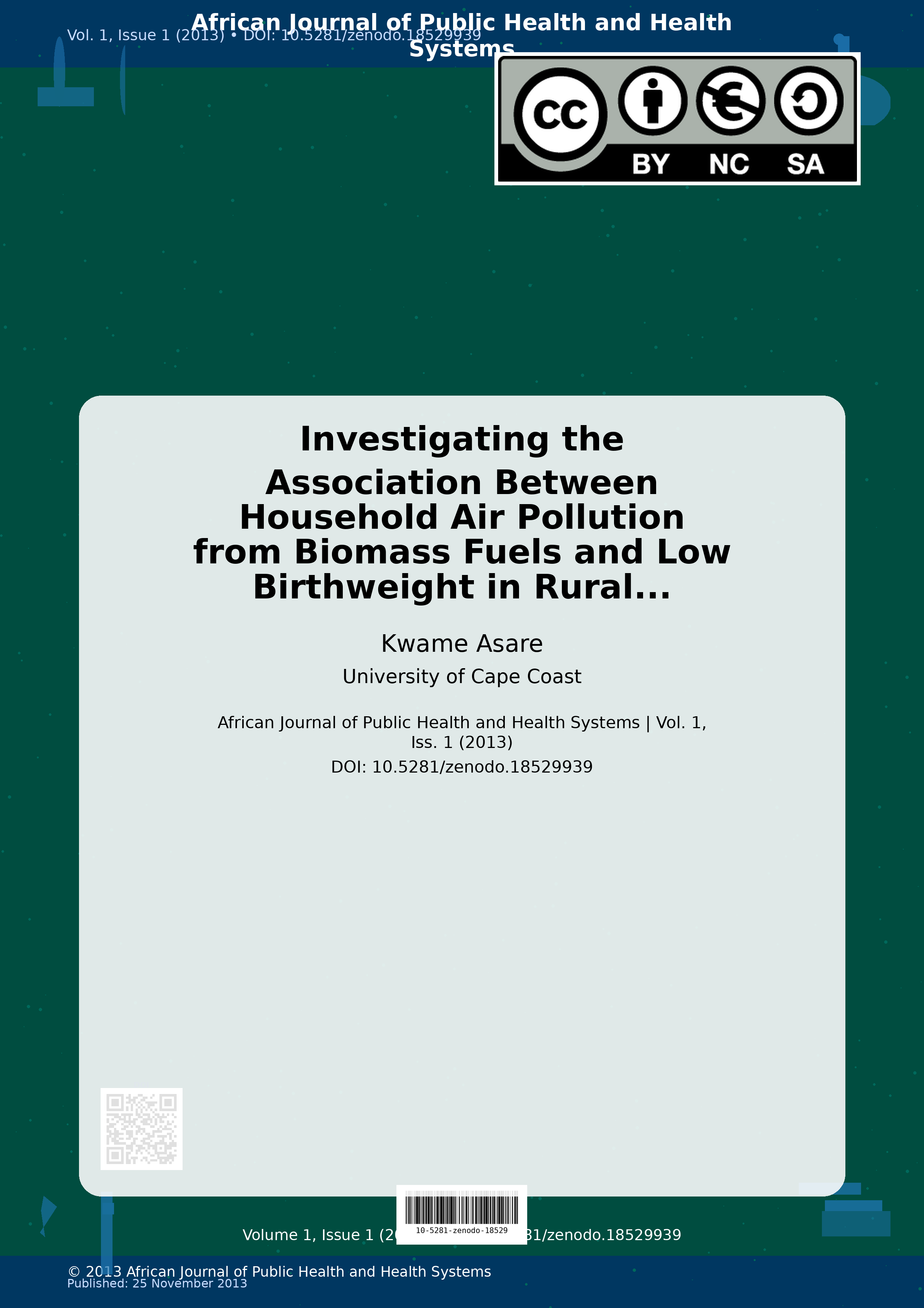 Cover image for: Investigating the Association Between Household Air Pollutio