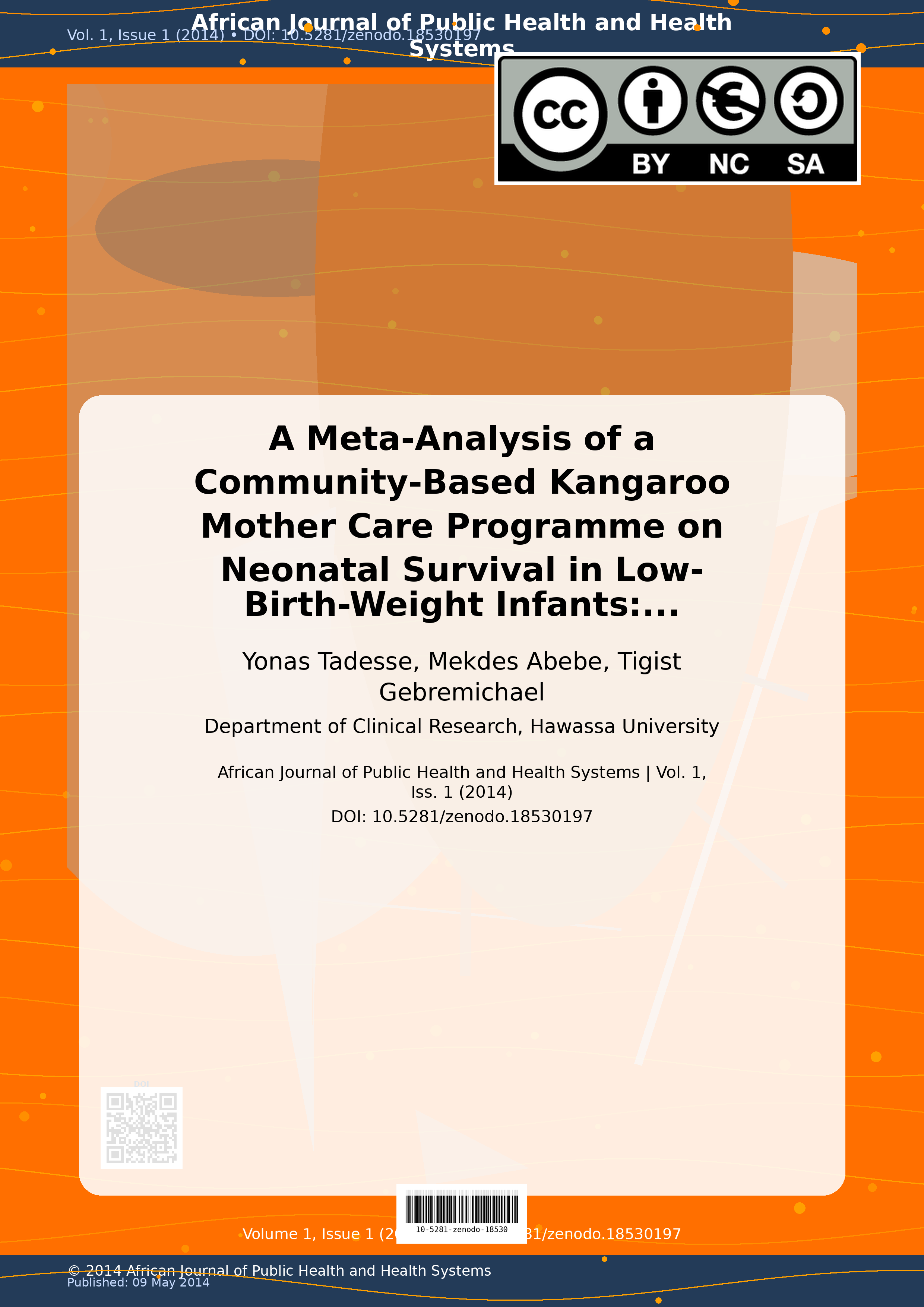 Cover image for: A Meta-Analysis of a Community-Based Kangaroo Mother Care Pr