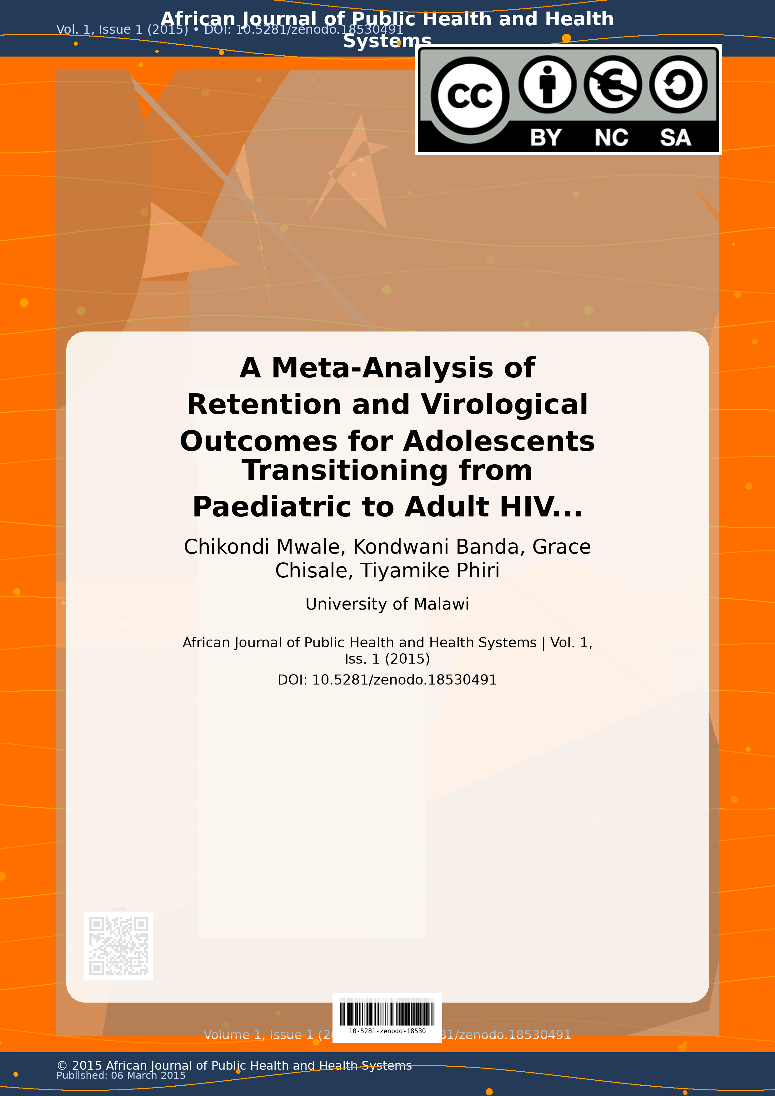 Cover image for: A Meta-Analysis of Retention and Virological Outcomes for Ad