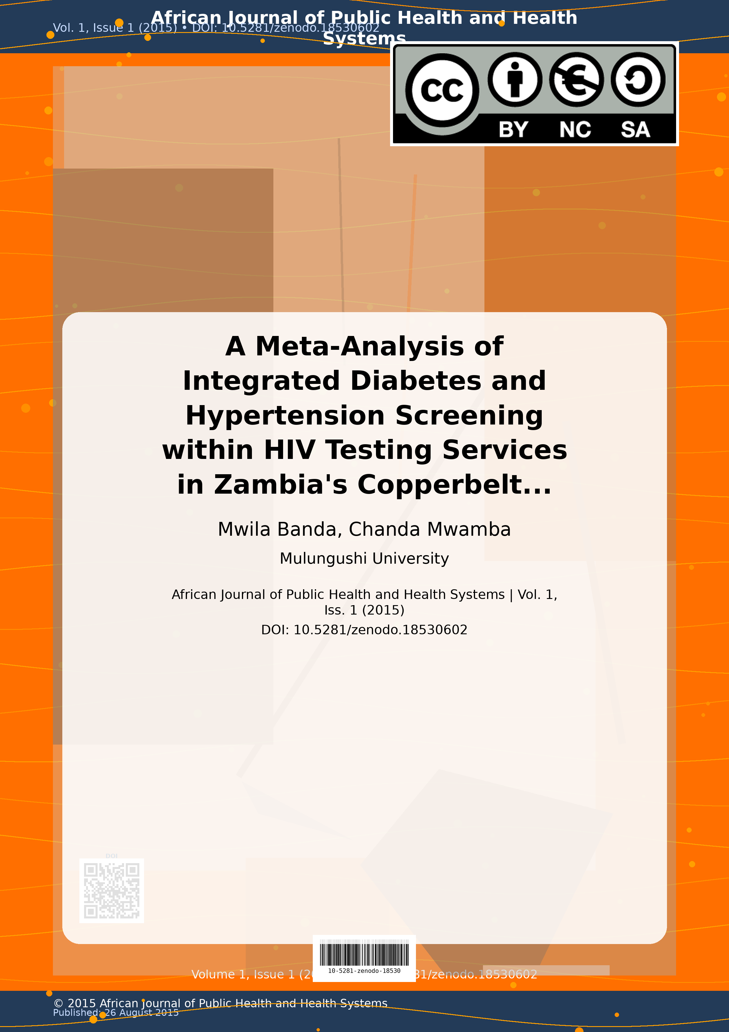 Cover image for: A Meta-Analysis of Integrated Diabetes and Hypertension Scre