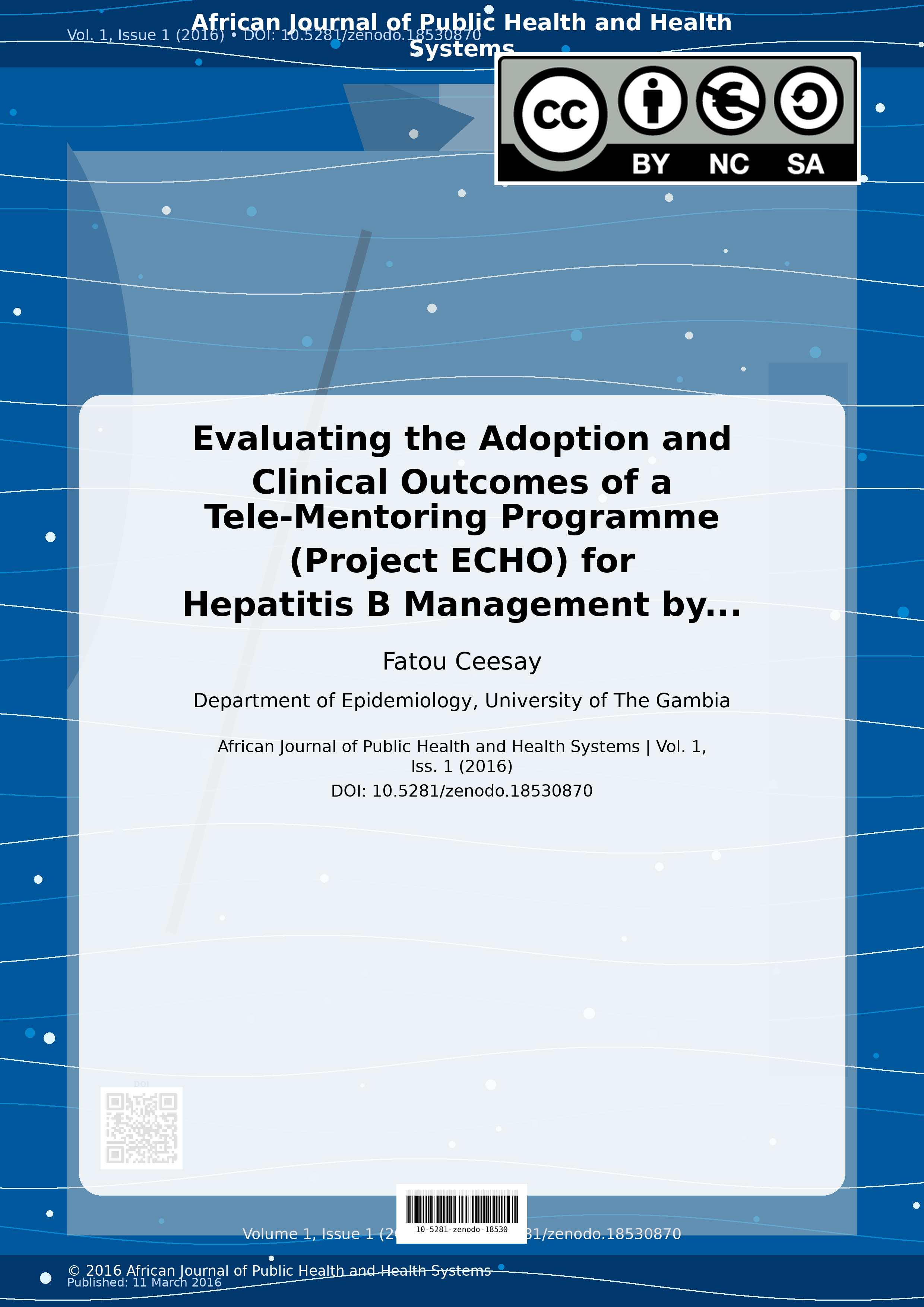 Cover image for: Evaluating the Adoption and Clinical Outcomes of a Tele-Ment