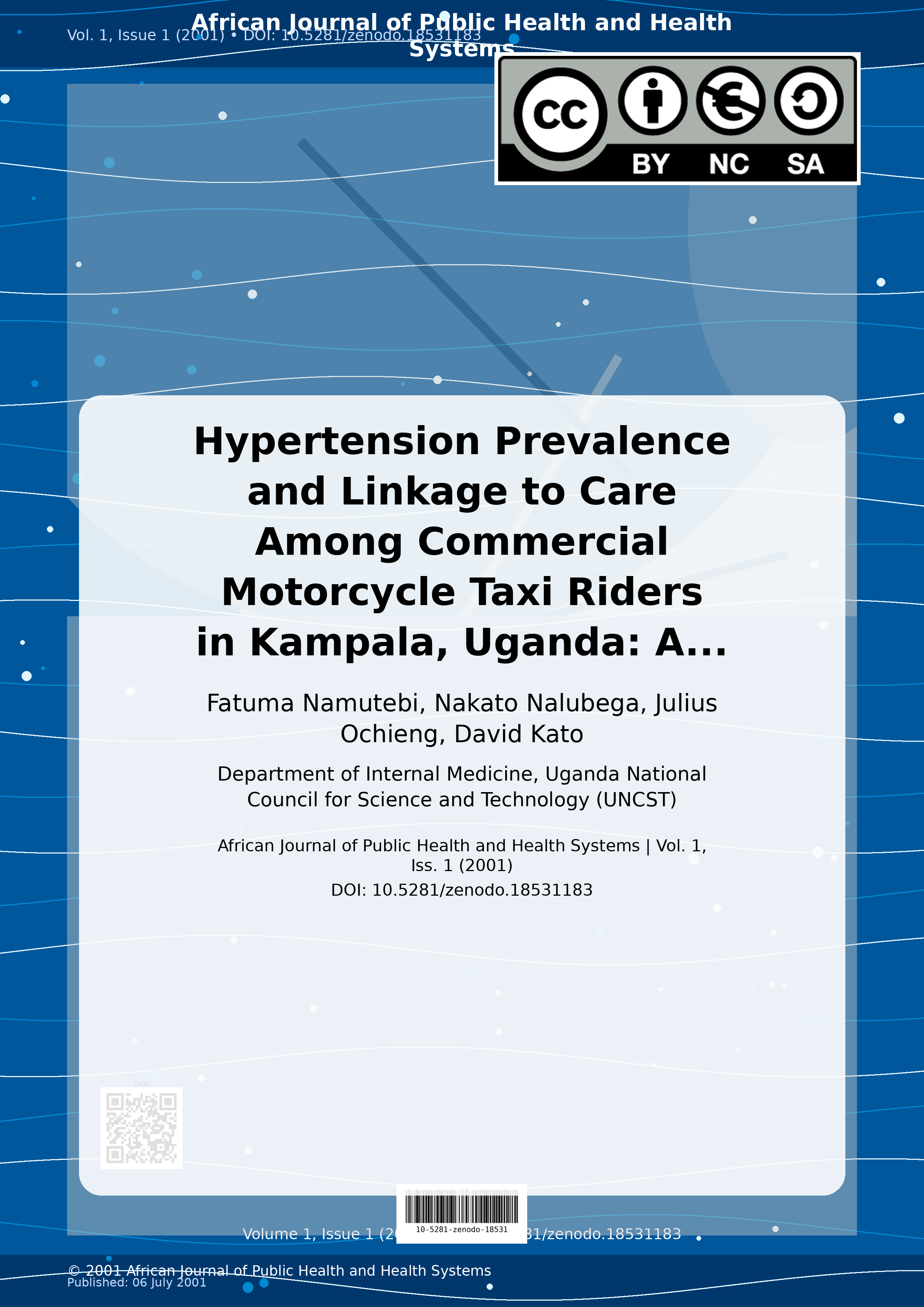 Cover image for: Hypertension Prevalence and Linkage to Care Among Commercial