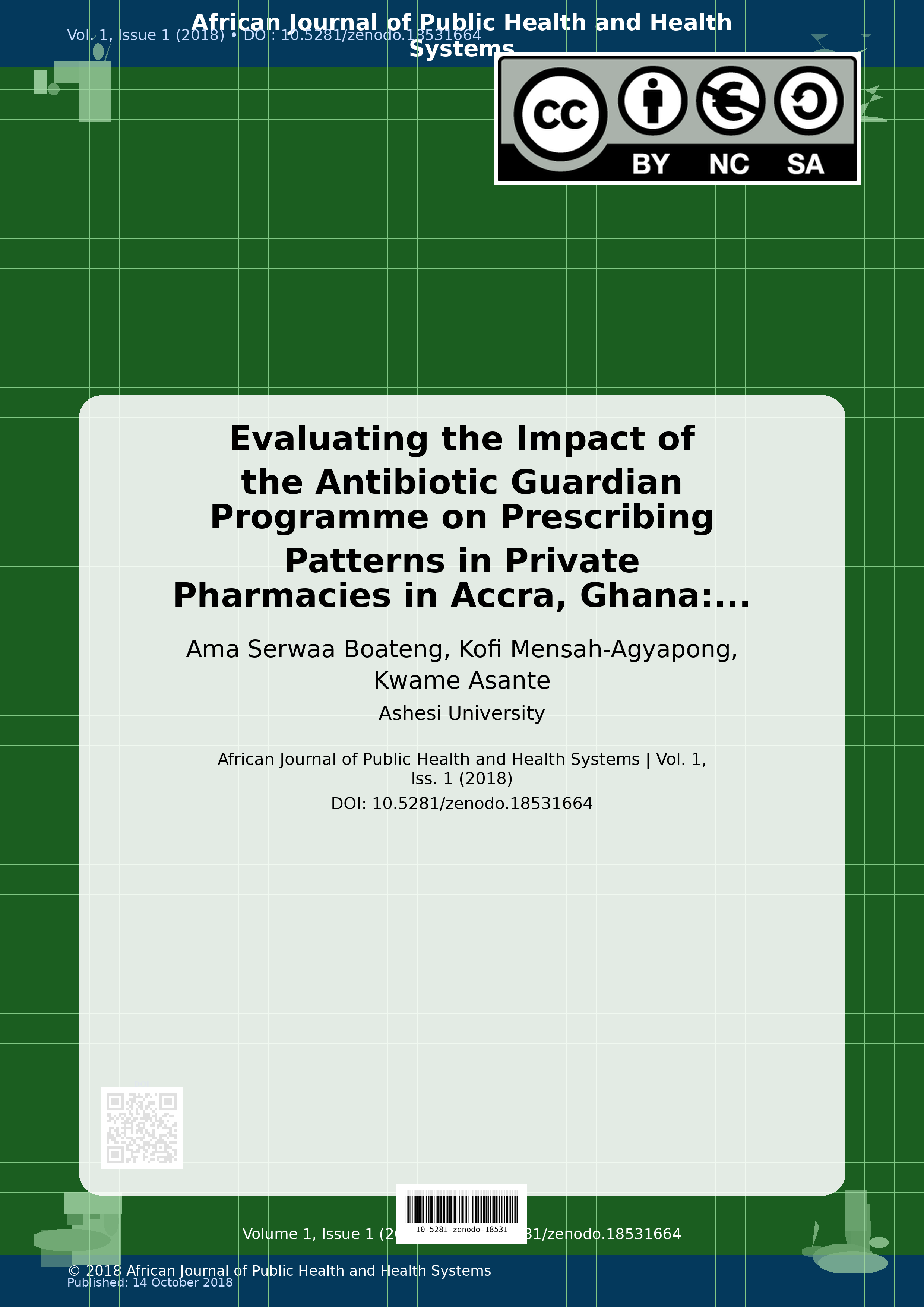Cover image for: Evaluating the Impact of the Antibiotic Guardian Programme o