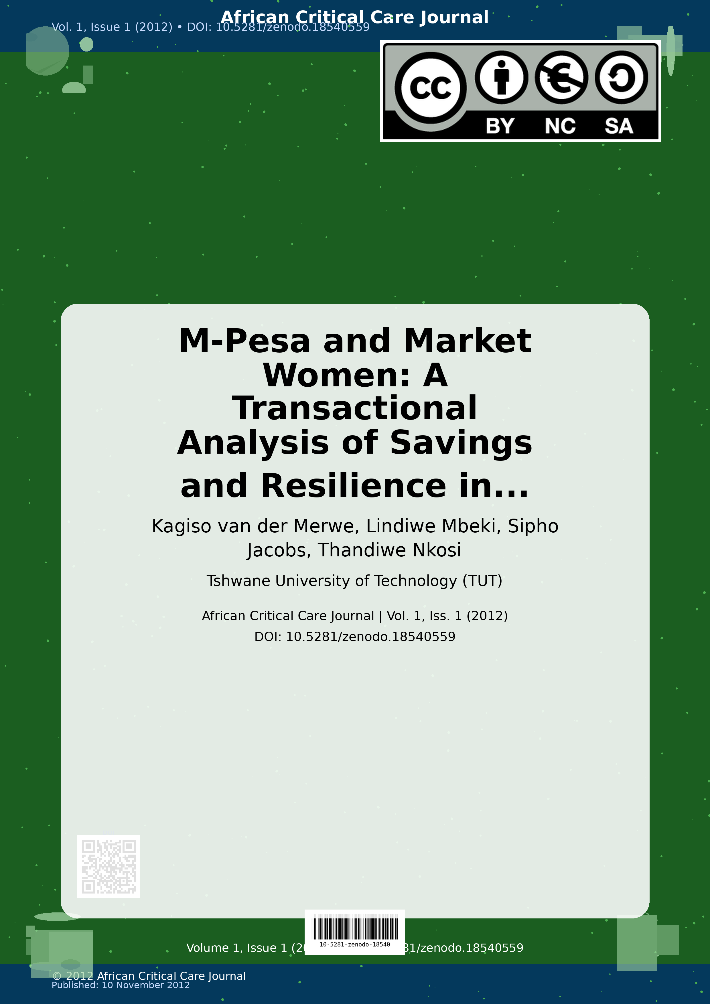 Cover image for: M-Pesa and Market Women
