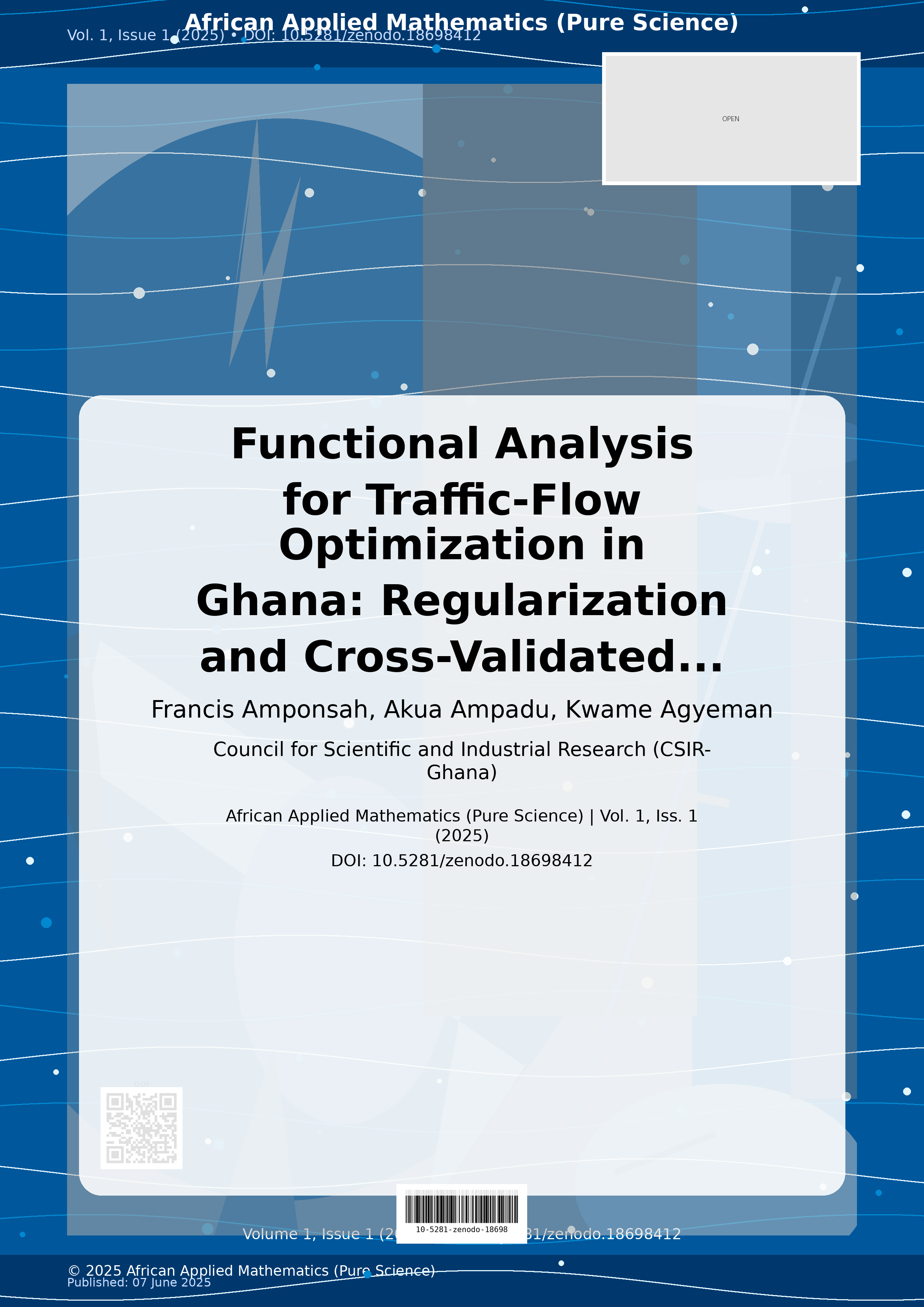 Cover image for: Functional Analysis for Traffic-Flow Optimization in Ghana