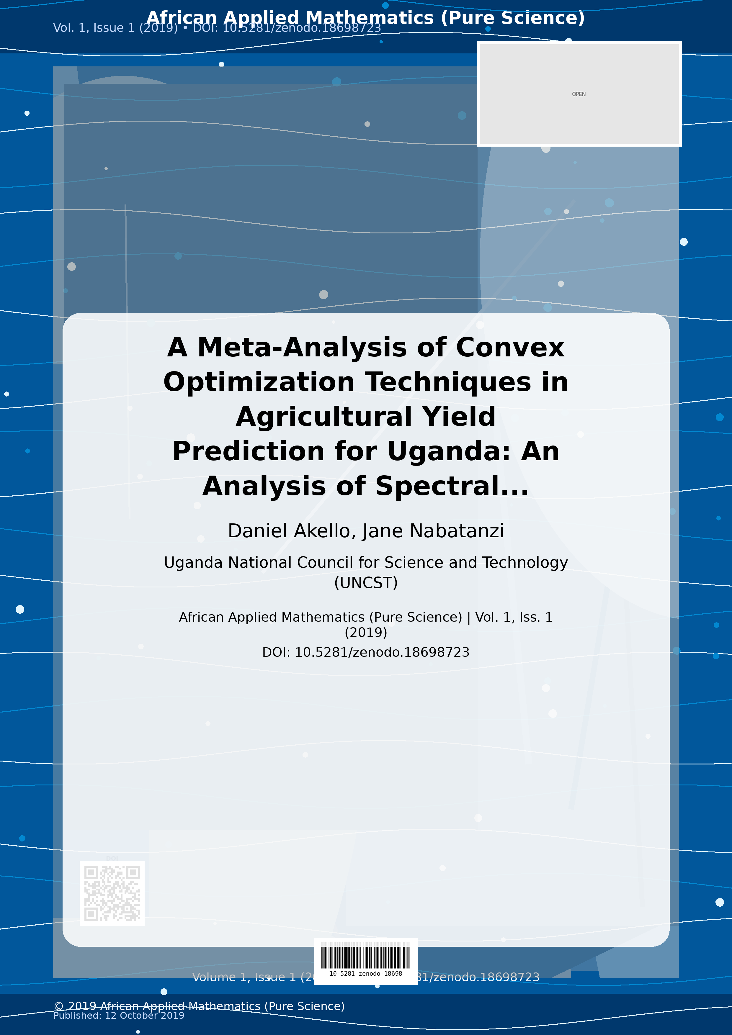 Cover image for: A Meta-Analysis of Convex Optimization Techniques in Agricul