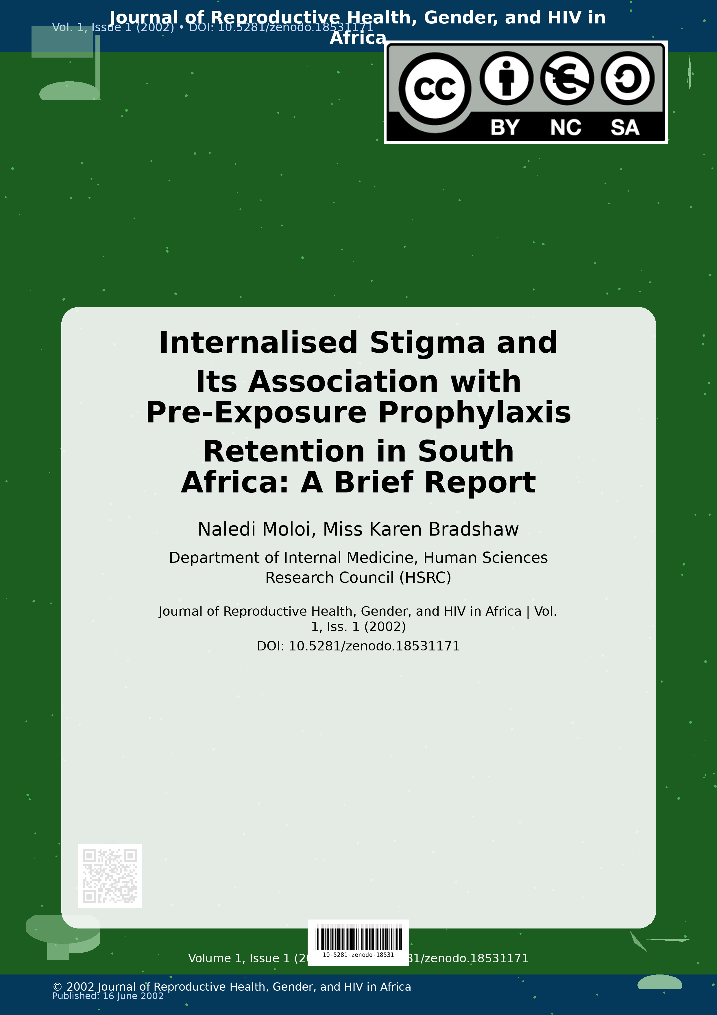 Cover image for: Internalised Stigma and Its Association with Pre-Exposure Pr
