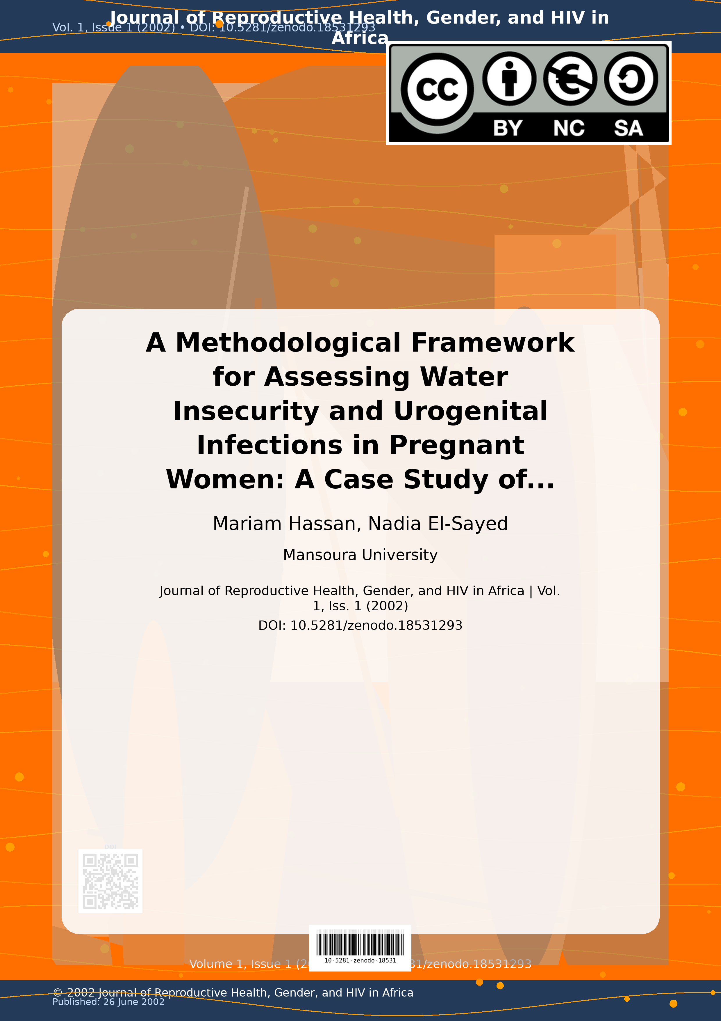 Cover image for: A Methodological Framework for Assessing Water Insecurity an