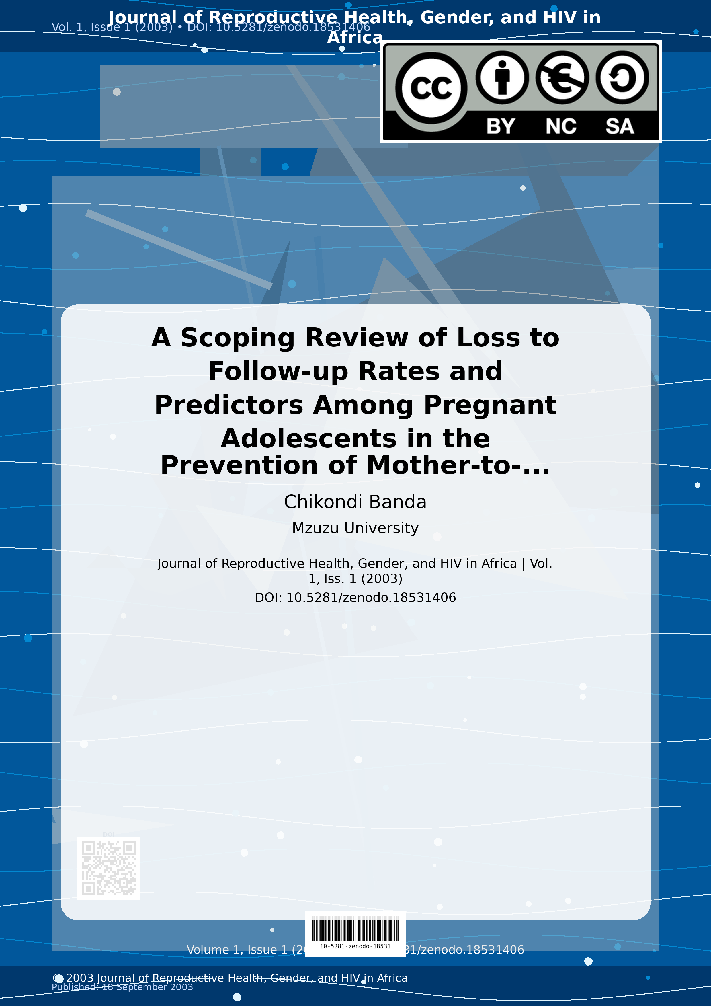 Cover image for: A Scoping Review of Loss to Follow-up Rates and Predictors A
