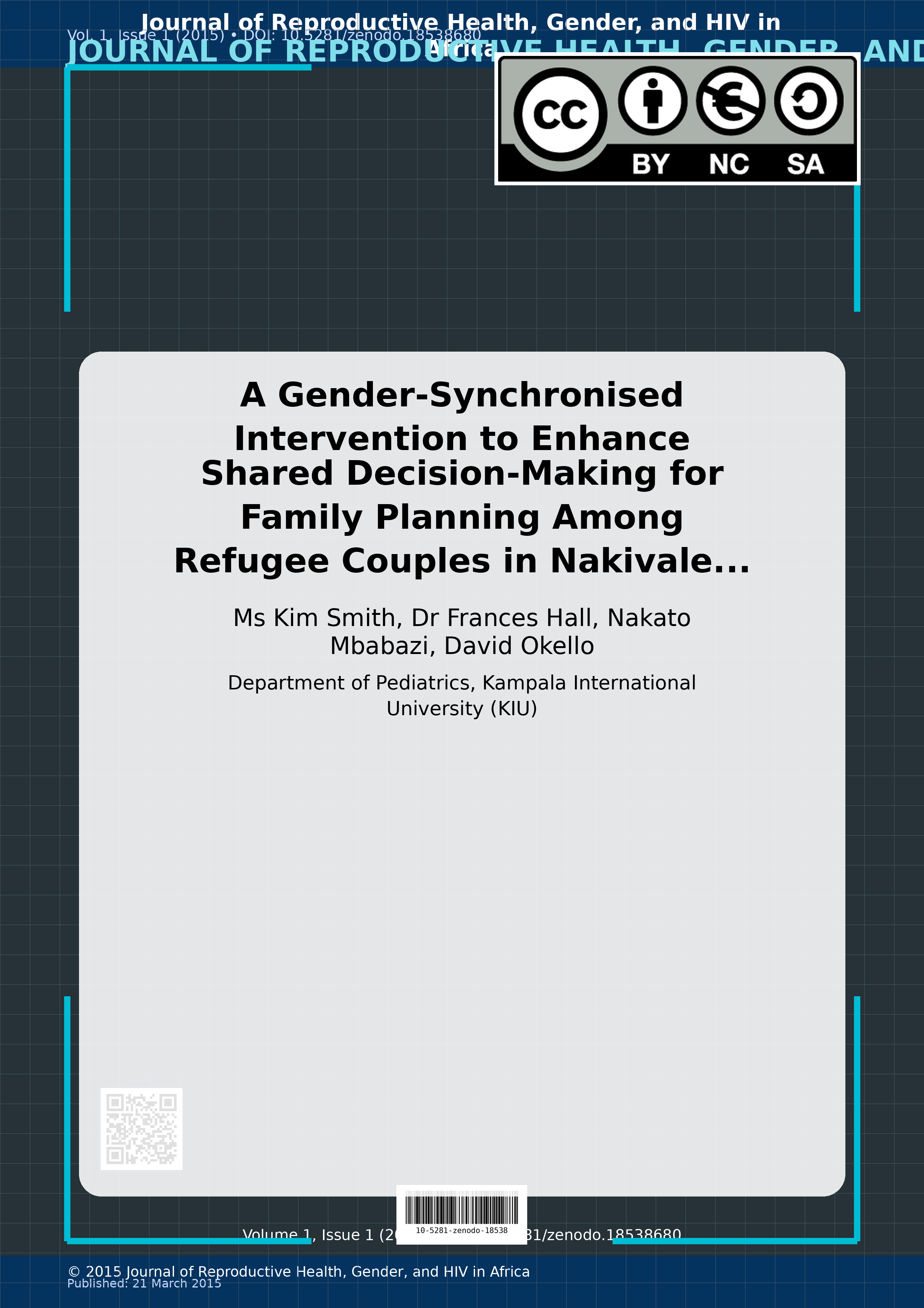 Cover image for: A Gender-Synchronised Intervention to Enhance Shared Decisio