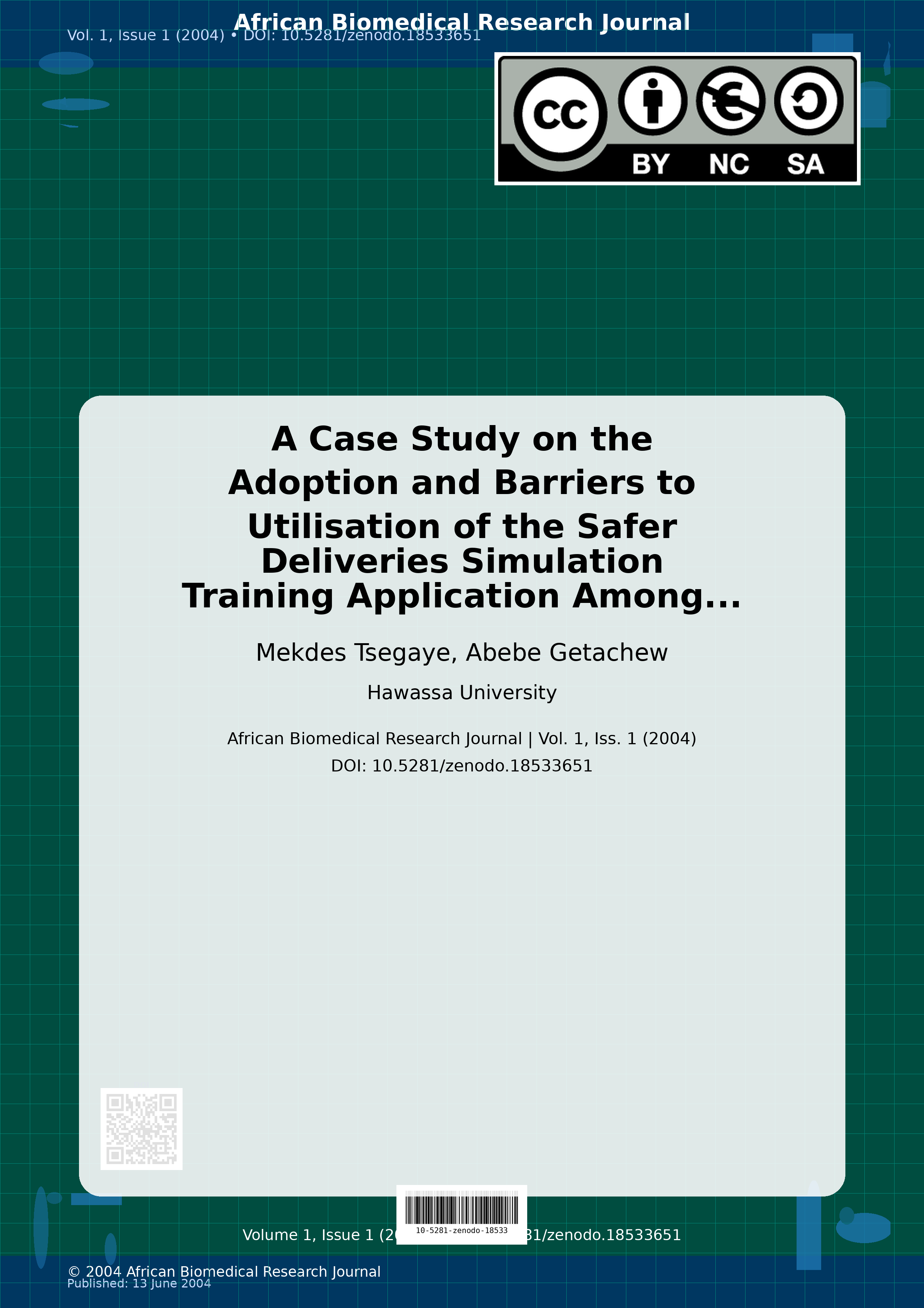 Cover image for: A Case Study on the Adoption and Barriers to Utilisation of 
