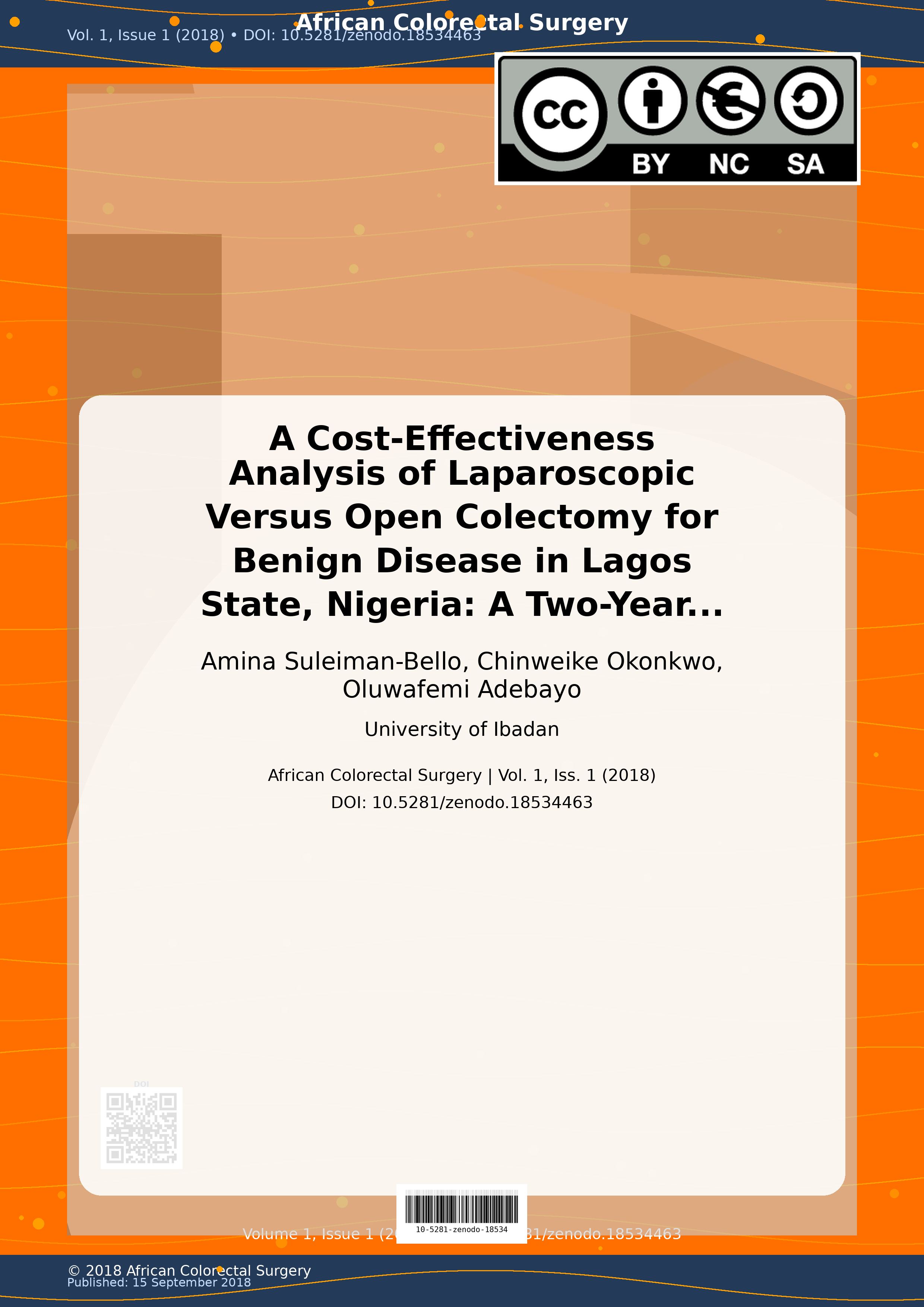 Cover image for: A Cost-Effectiveness Analysis of Laparoscopic Versus Open Co