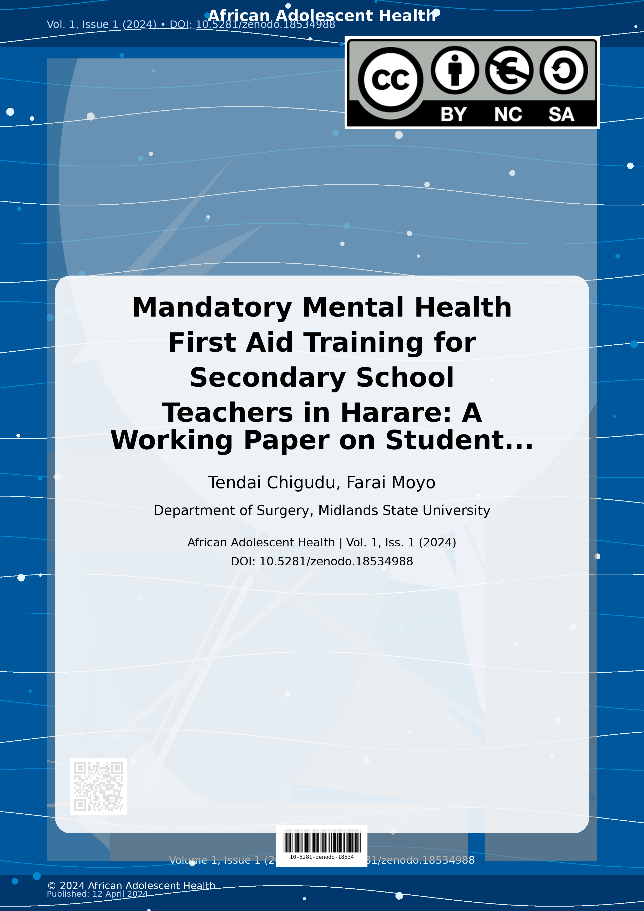 Cover image for: Mandatory Mental Health First Aid Training for Secondary Sch