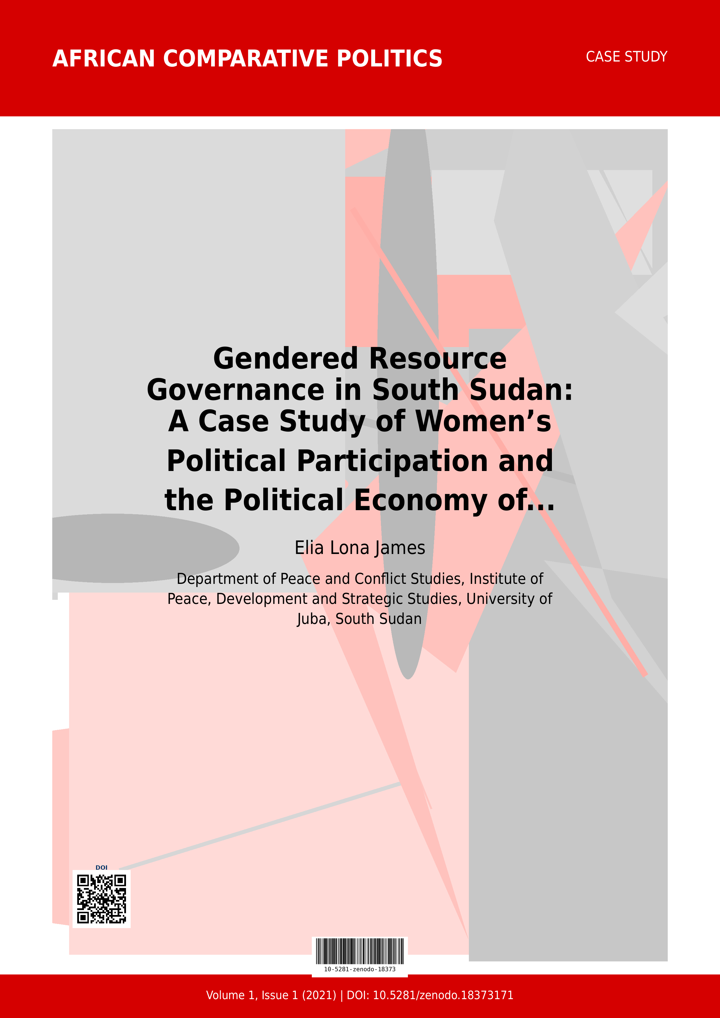 Cover image for: Gendered Resource Governance in South Sudan